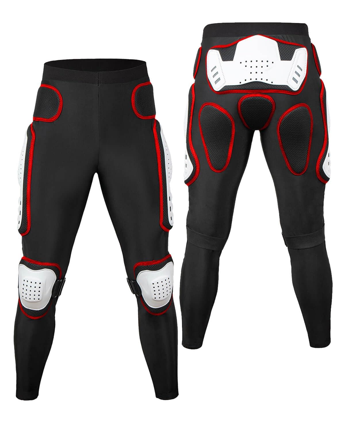 Motorcycle Riding Pant - Adult Youth Motocross Protectvie Gear, Dirt Bike Gear Pant with Armor for ATV Cyling Skateboard