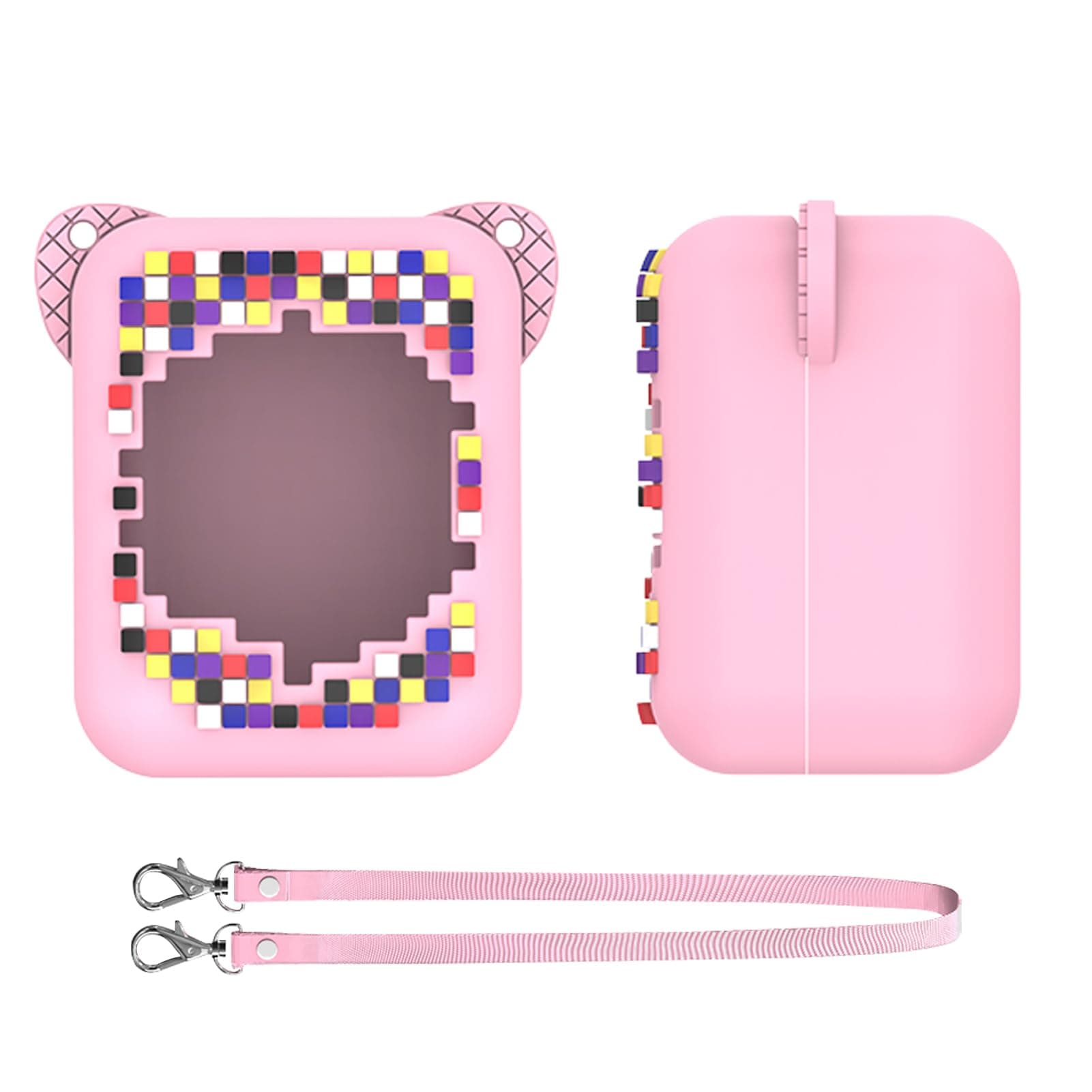 Silicone Case for Bitzee Interactive Toy Digital Pet and Case, Protective Storage Holder for Bitzee Virtual Electronic Pets Accessories (Case Only)