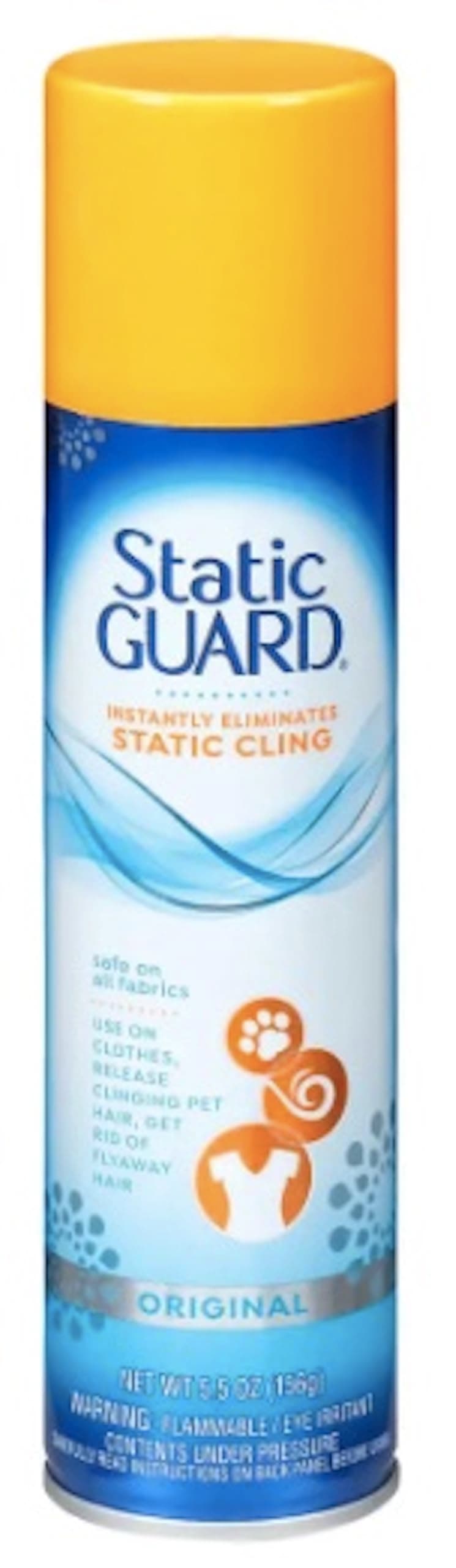 Static Guard Fabric Spray, 5.5 oz, 4 Pack