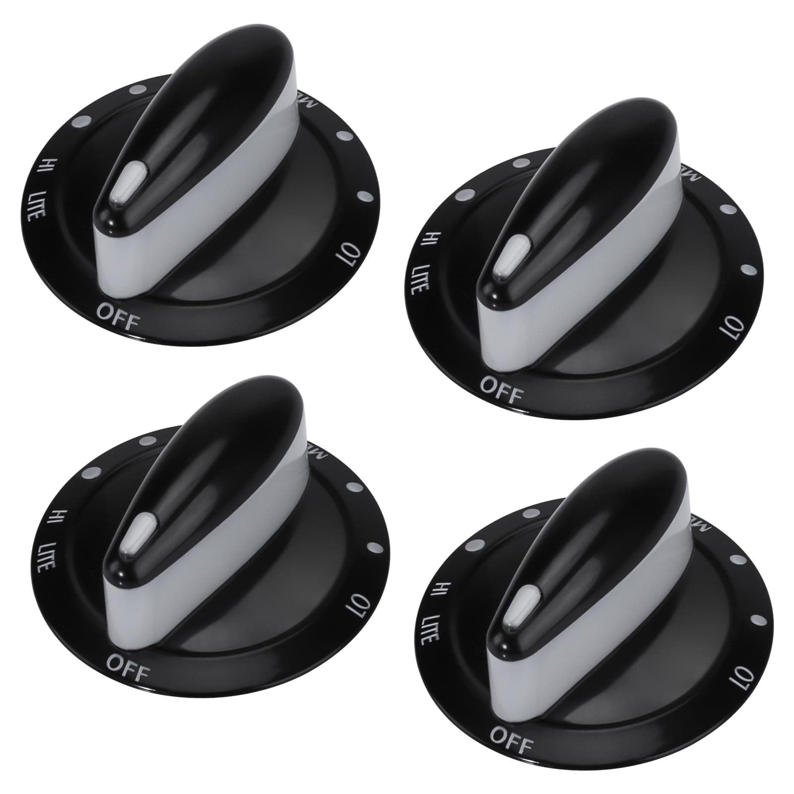 NEW 4 Pack WP74011287 for MAYTAG STOVE- CONTROL KNOBS- AP4100044, PS2088607,74011287