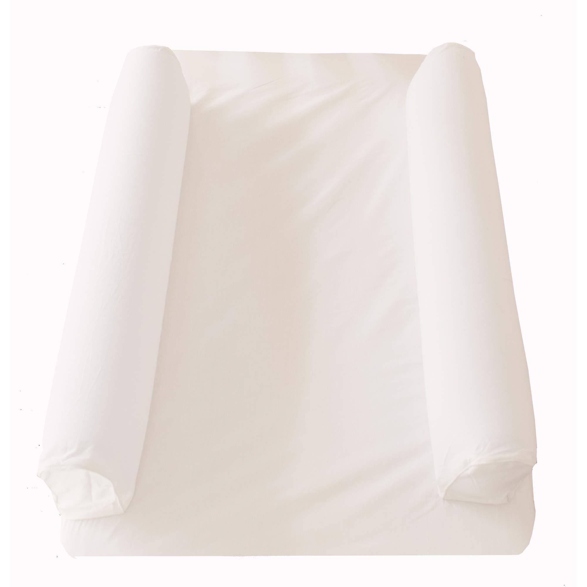 Hippychick Dream Tubes Single Cot Set, Includes 2 Inflatable Soft Bed Guards/Bumpers/Tubes and 1 Fitted Cotton Sheet, Travel-Friendly, 18 Months - 5 Years, 195 x 90 x 25cm, White