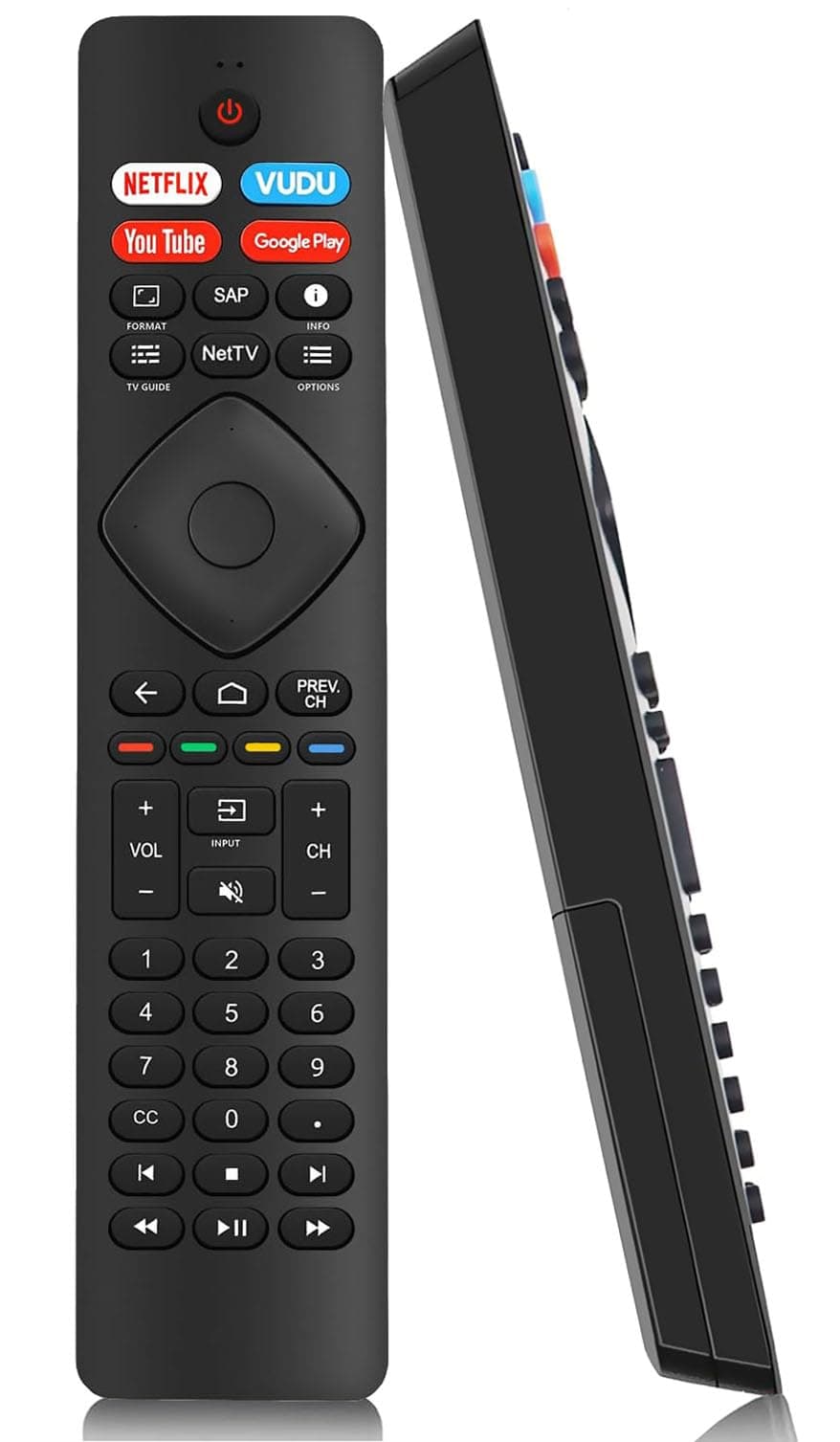 New Replacement Remote for All Philips TV Philips Android 4K Smart TV LED LCD HDTV 3D UHD TV, 43PFL5766/ F7 50PFL5704/ F7 55PFL5604 (NO Voice)