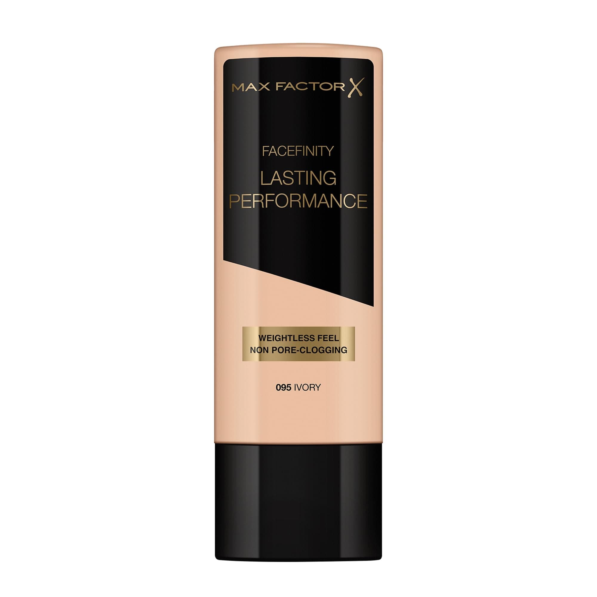 Max Factor Lasting Performance Liquid Foundation, Ivory, Full Coverage, Flawless and Radiant Finish, Lightweight Formula, Smudge Resistant, Non Pore-Clogging, Fragrance Free, 35ml
