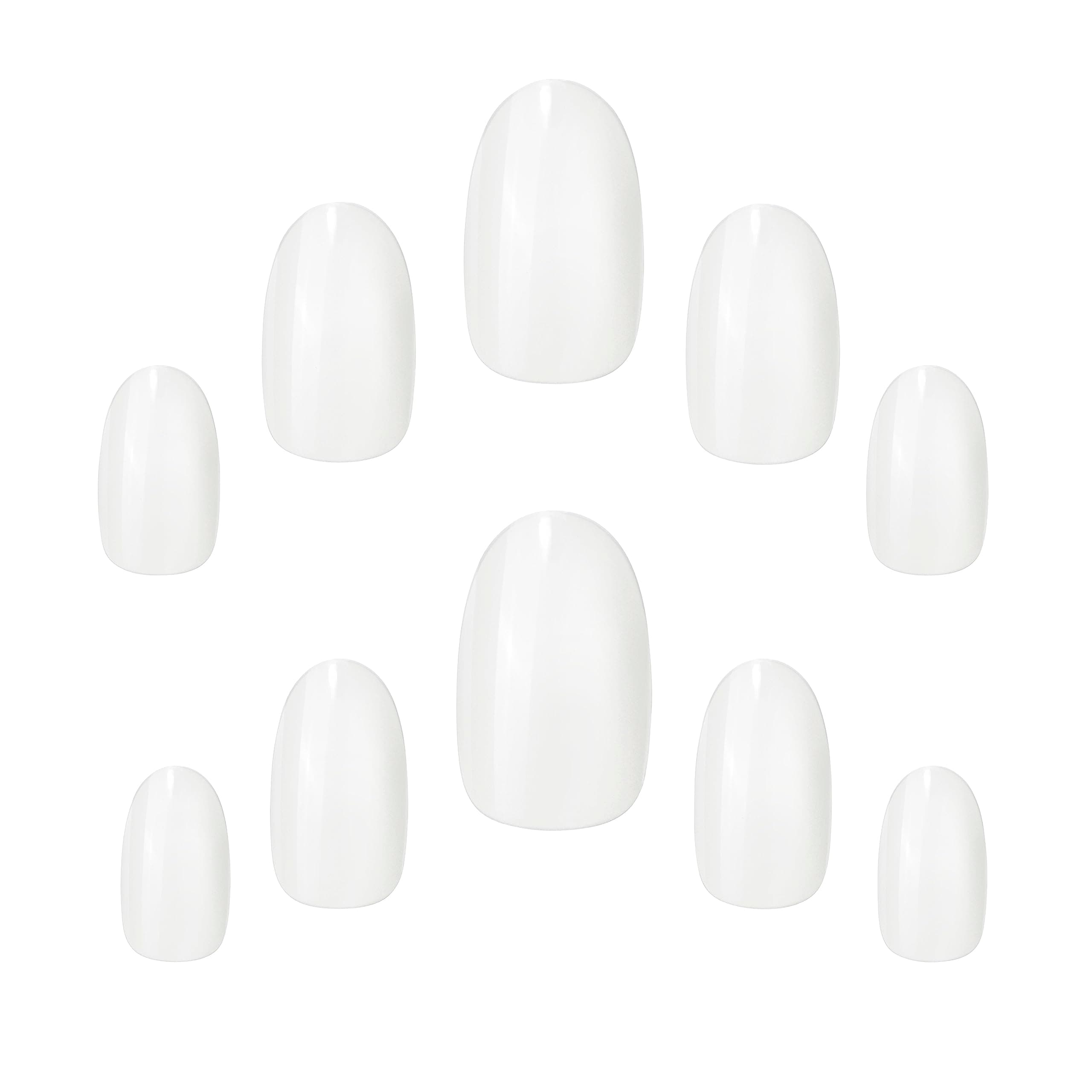 Elegant Touch - Bare Nails (was totally bare) - Oval Shape