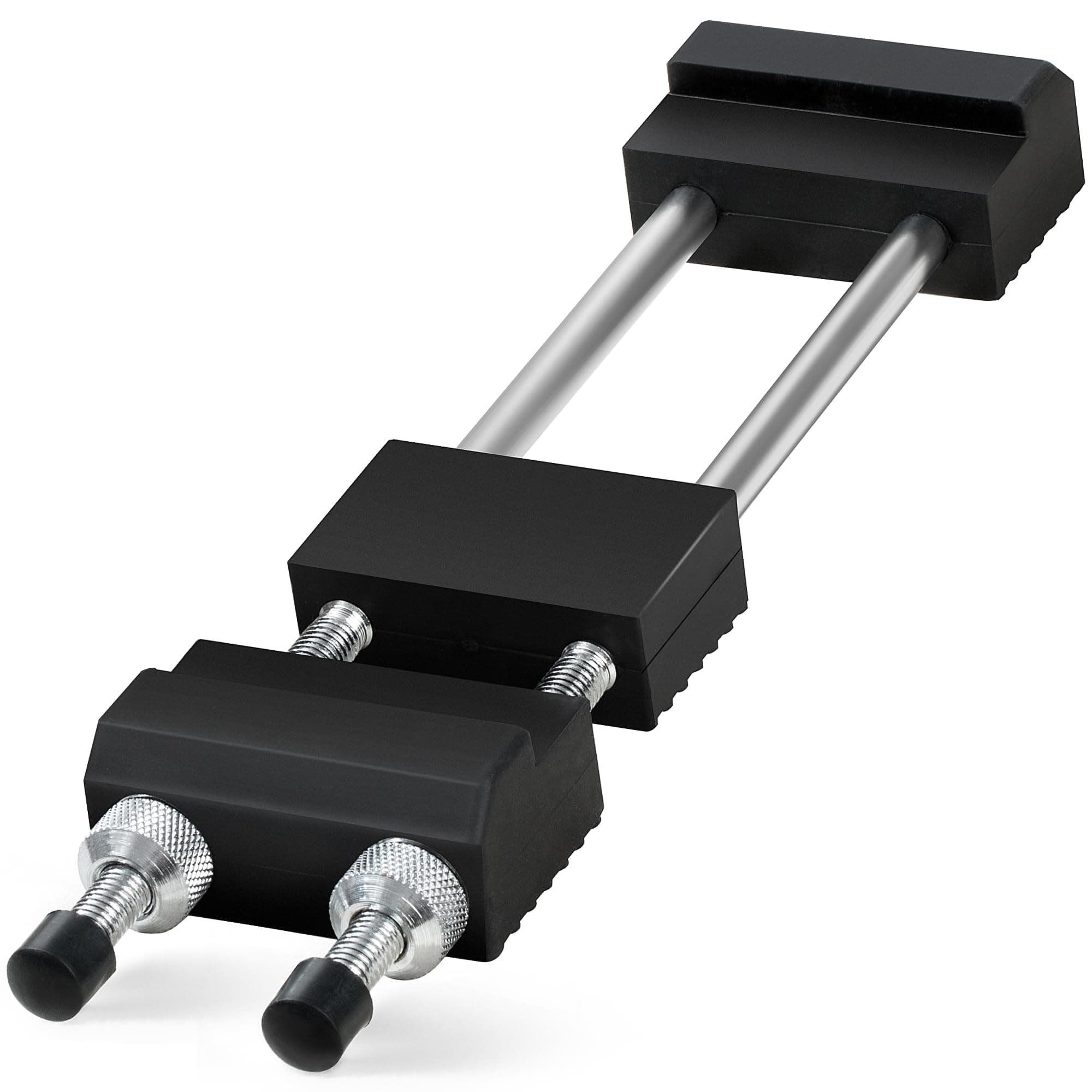 S SATC Sharpening Stone Holder,Adjustable 5-1/2 Inch to 9 Inch,Rubber Stainless Steel No-Slip Sharpening Stone Base for Diamond Stones