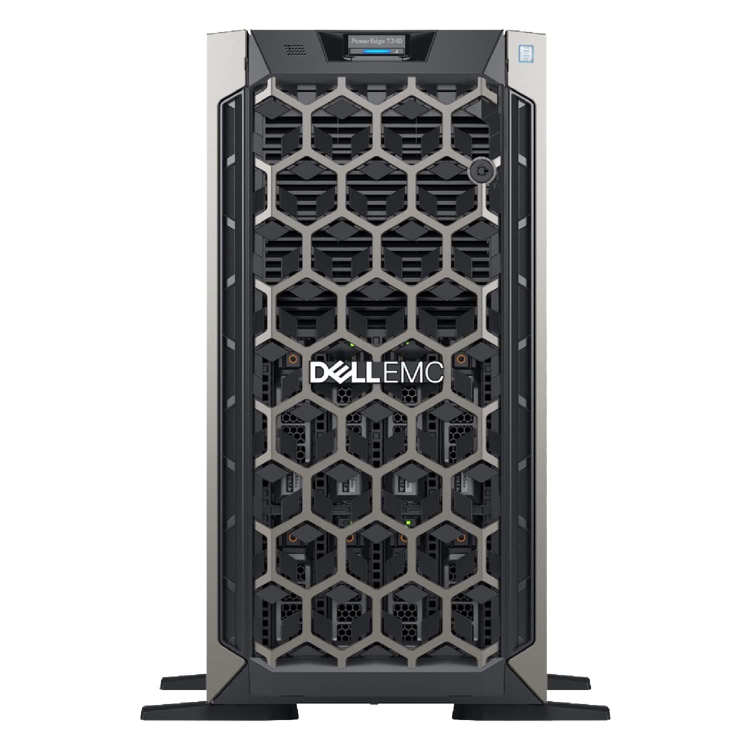 Dell PowerEdge T340 Tower Server, Windows 2019 STD OS, Intel Xeon E-2124 Quad-Core 3.3GHz 8MB, 64GB DDR4 RAM, 16TB SSD Storage, RAID, Single PSU (Renewed)