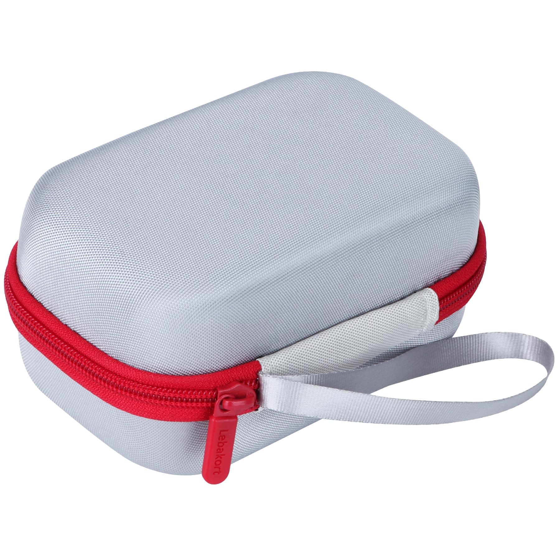 Storage Case Compatible with Anker Soundcore Select 4 Go Speaker (Off White + Red Case)