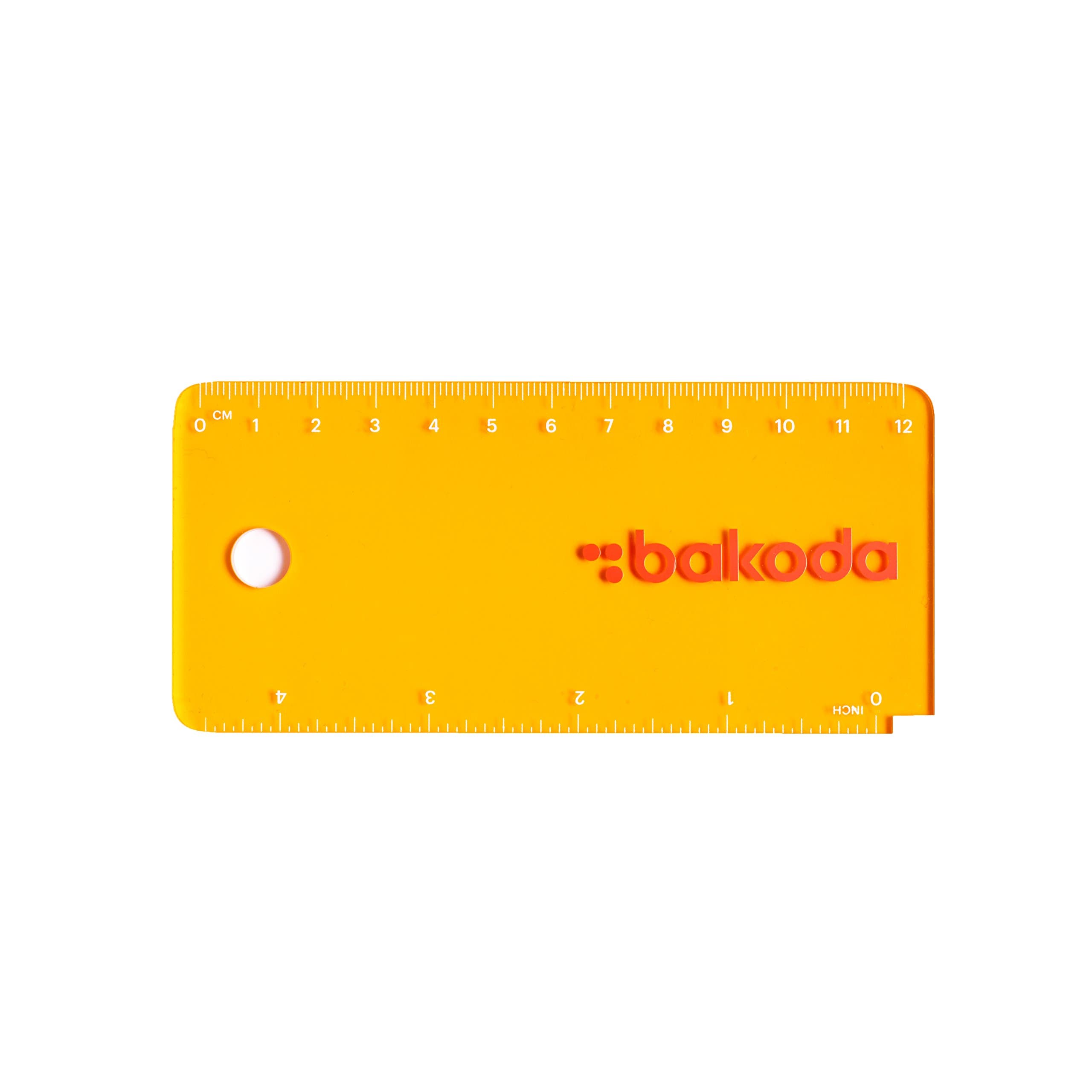 Bakoda Small Wax Scraper, Orange