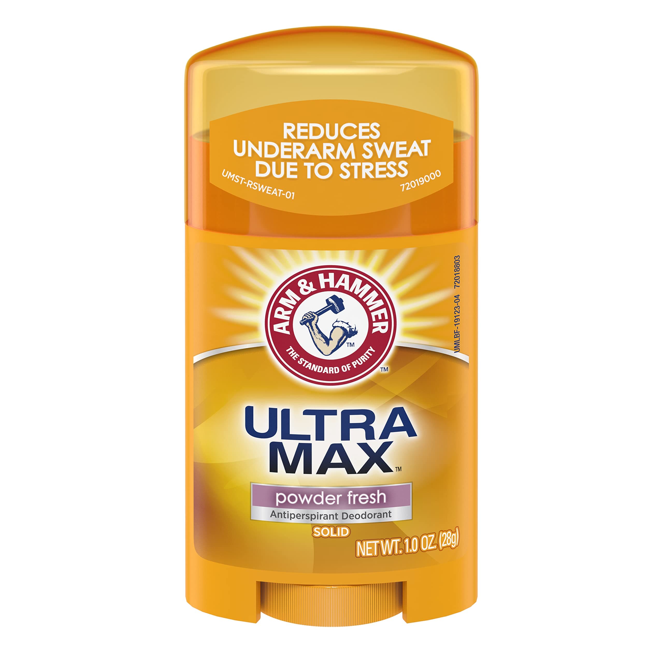 Ultra Max Deodorant Powder Fresh, Solid, 1 Oz