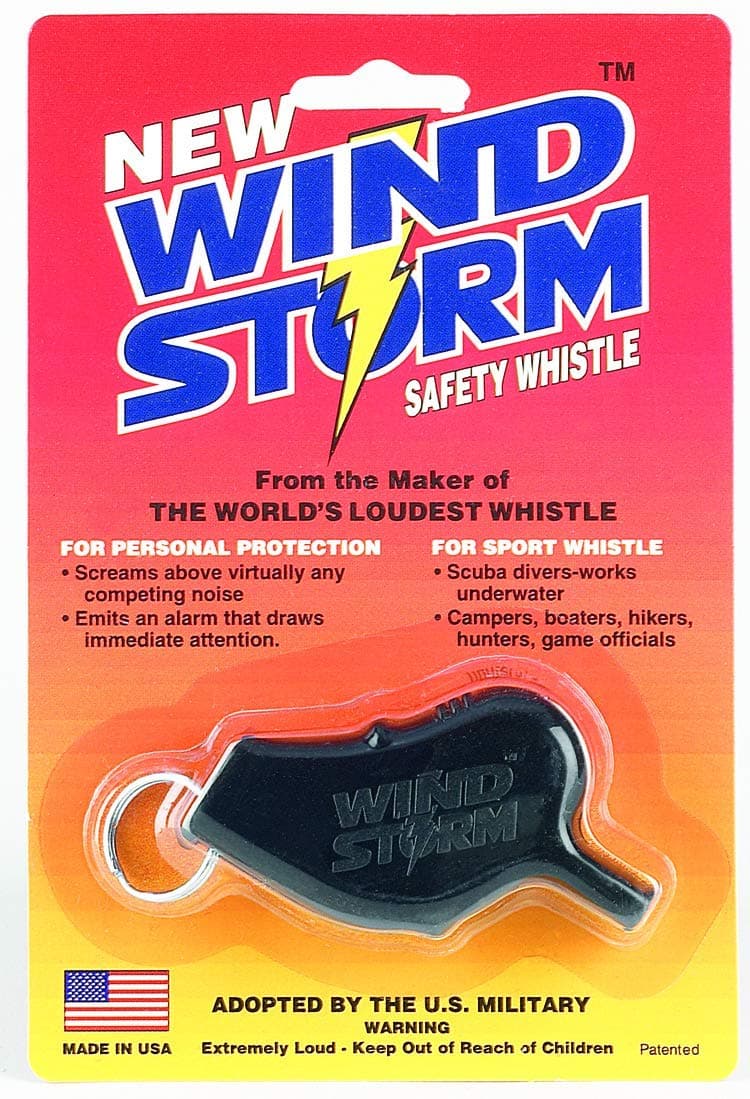 Windstorm Whistle, Black