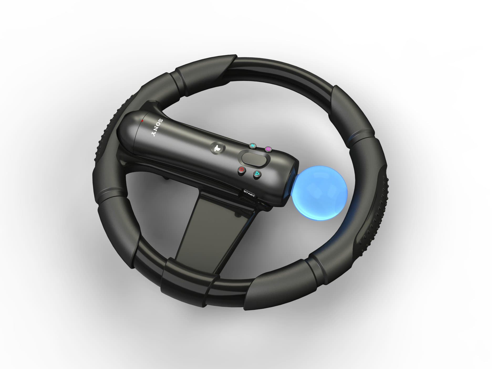 Racing Wheel for ps3 move controller