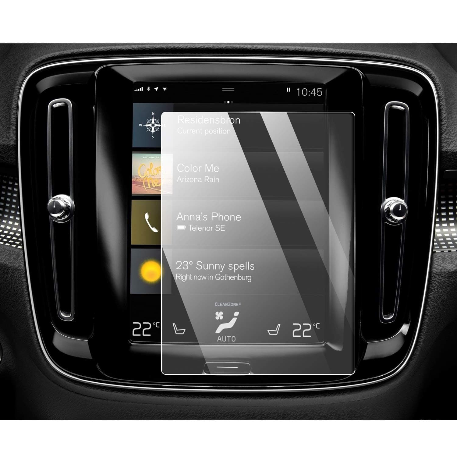 YEE PIN Screen Protector for Volv o XC40 Touchscreen Protector Compatible with XC60 XC90 V90 V60 S90 S60 2016-2021