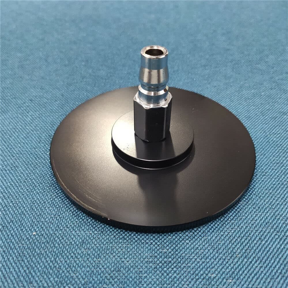 TEAMWILL Suction Cup Adapter For Machine Vac-U-Lock with Quick Air Connector Device Attachment