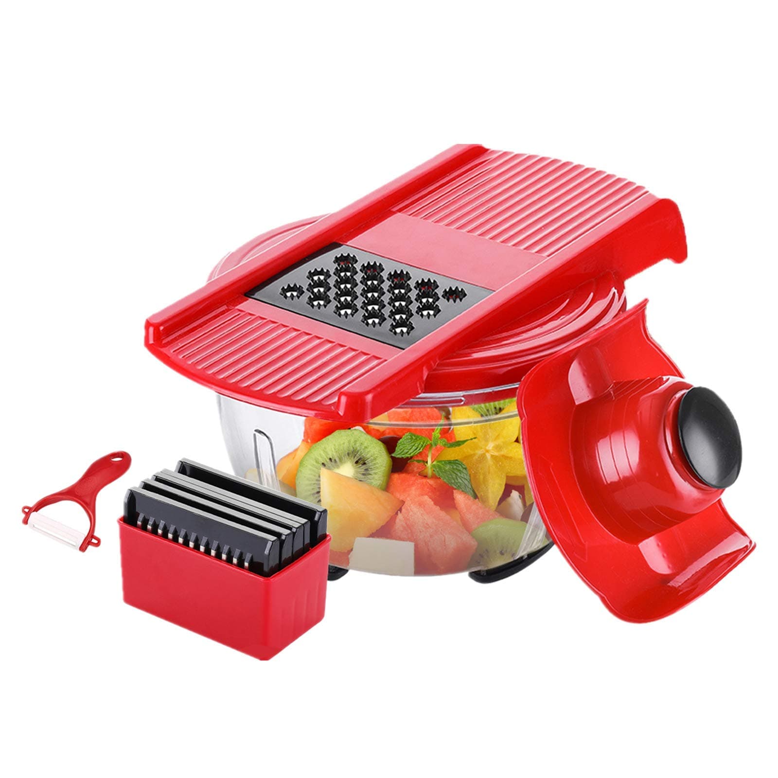 Large capacity mandoline slicer