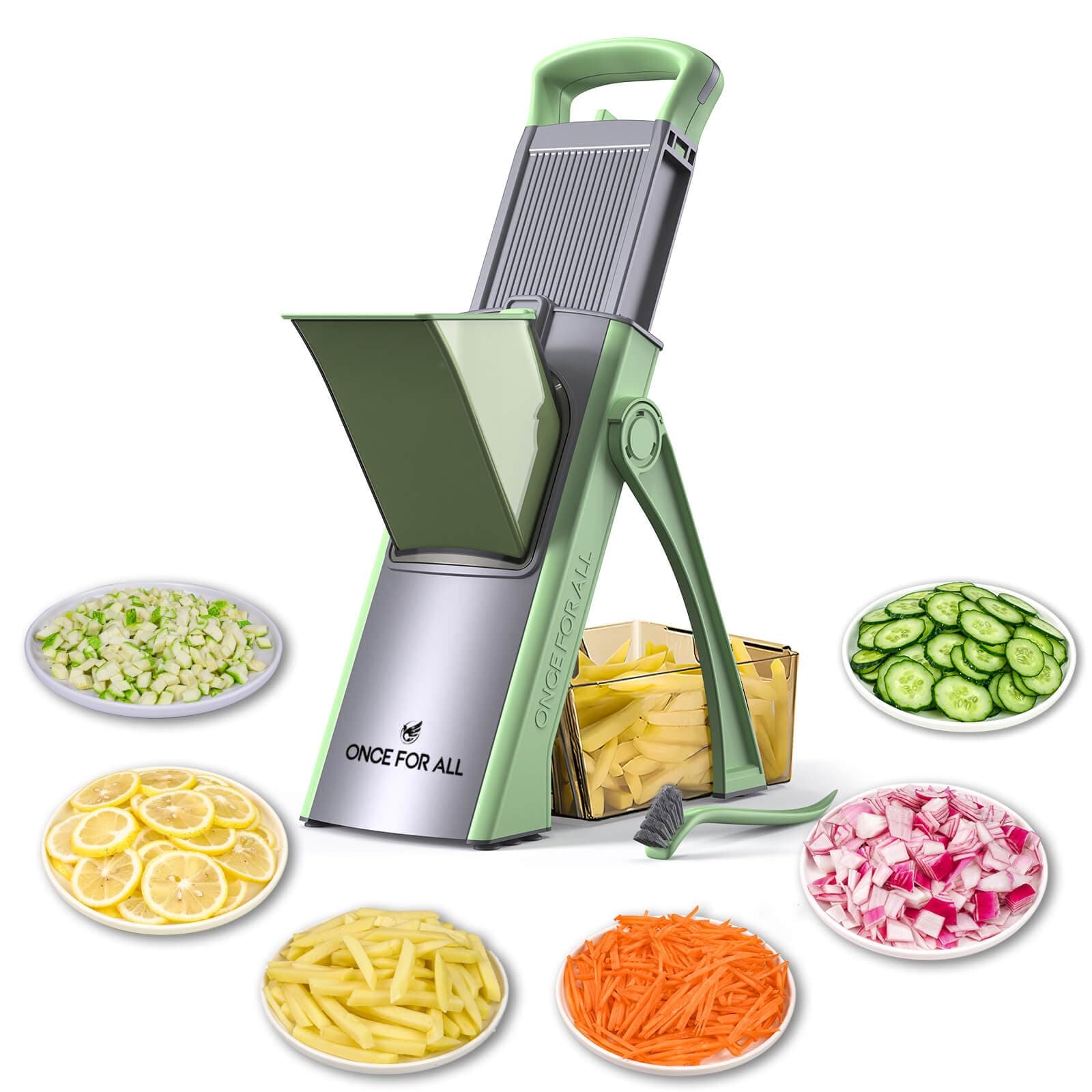 Upgraded Mandoline Slicer Green