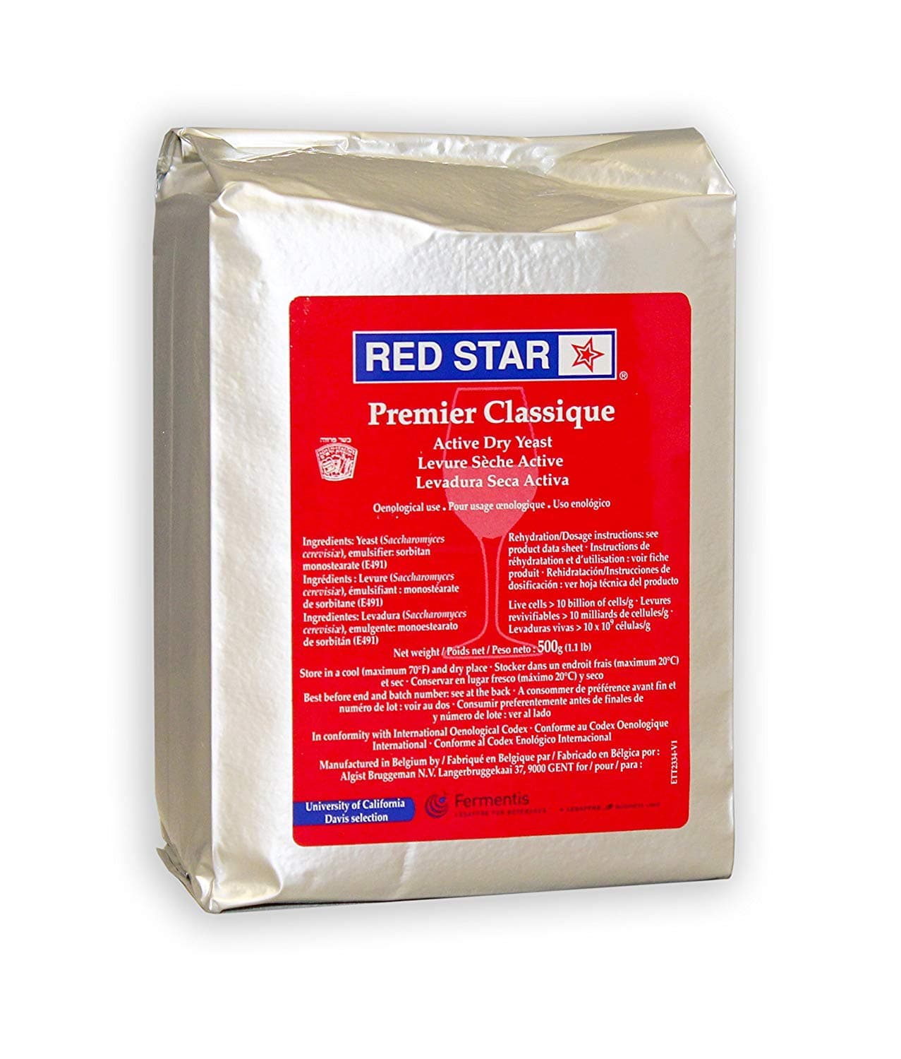Red Star Premier Classique 500g Brick