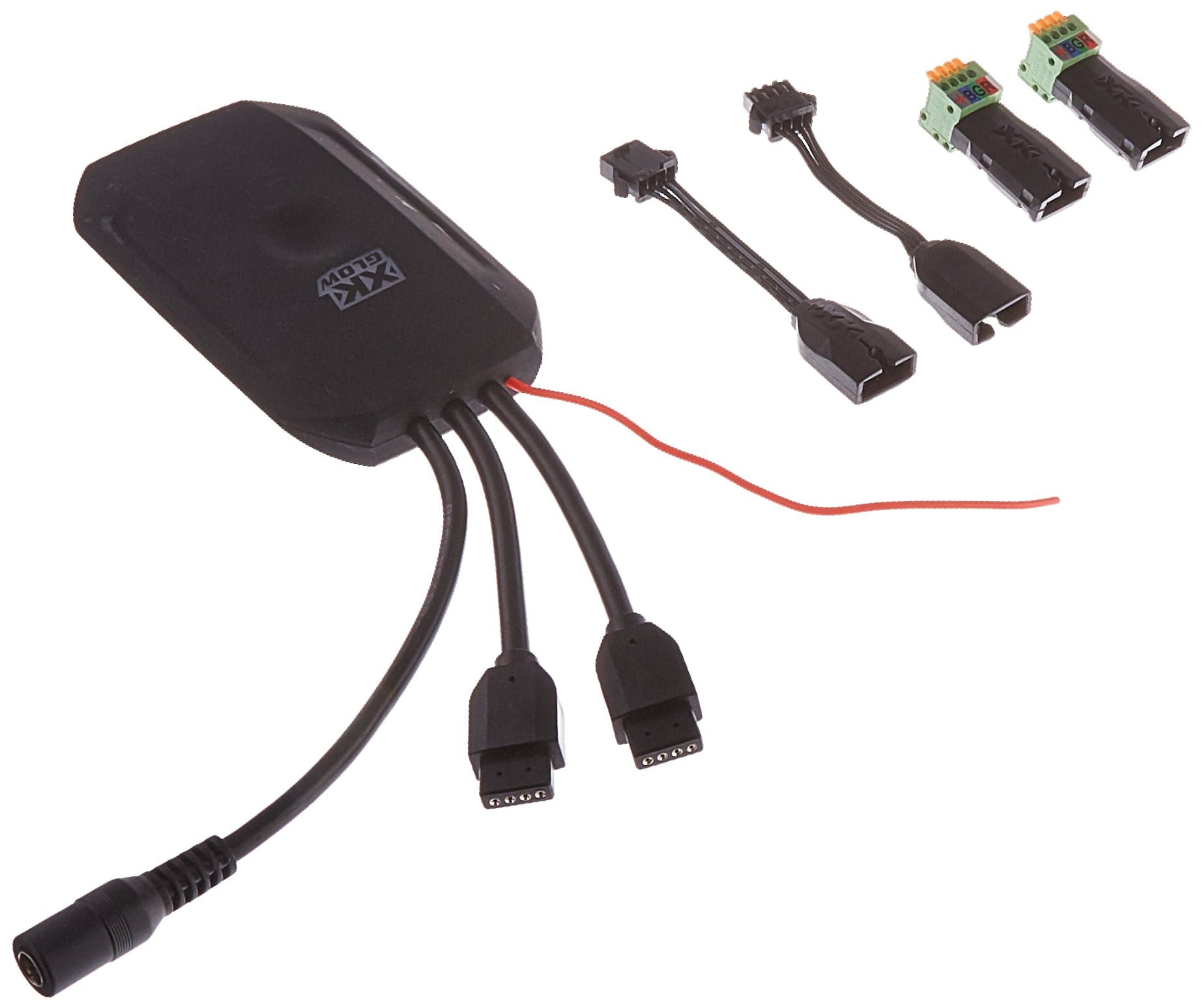 XK-GLOW XK-Chrome-KIT Bluetooth Upgrade Controller (Multi-Color RGB LED Xkchrome Smartphone App-Enabled,Universal for RGB LEDs for Car Truck Motorcycle Under Glow)