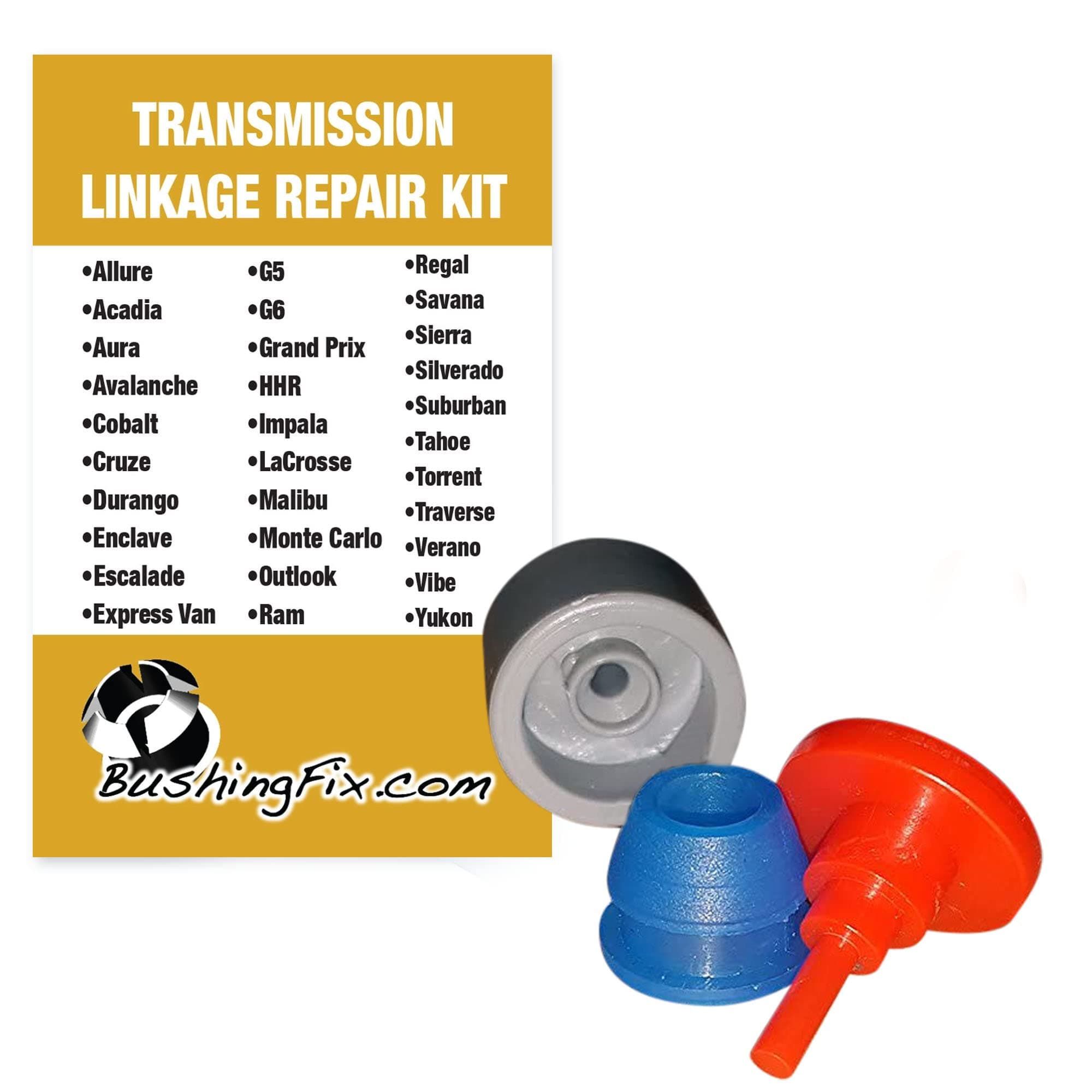 BushingFix Bushing Fix IM1KIT1 - Transmission Shift Cable Bushing Repair Kit