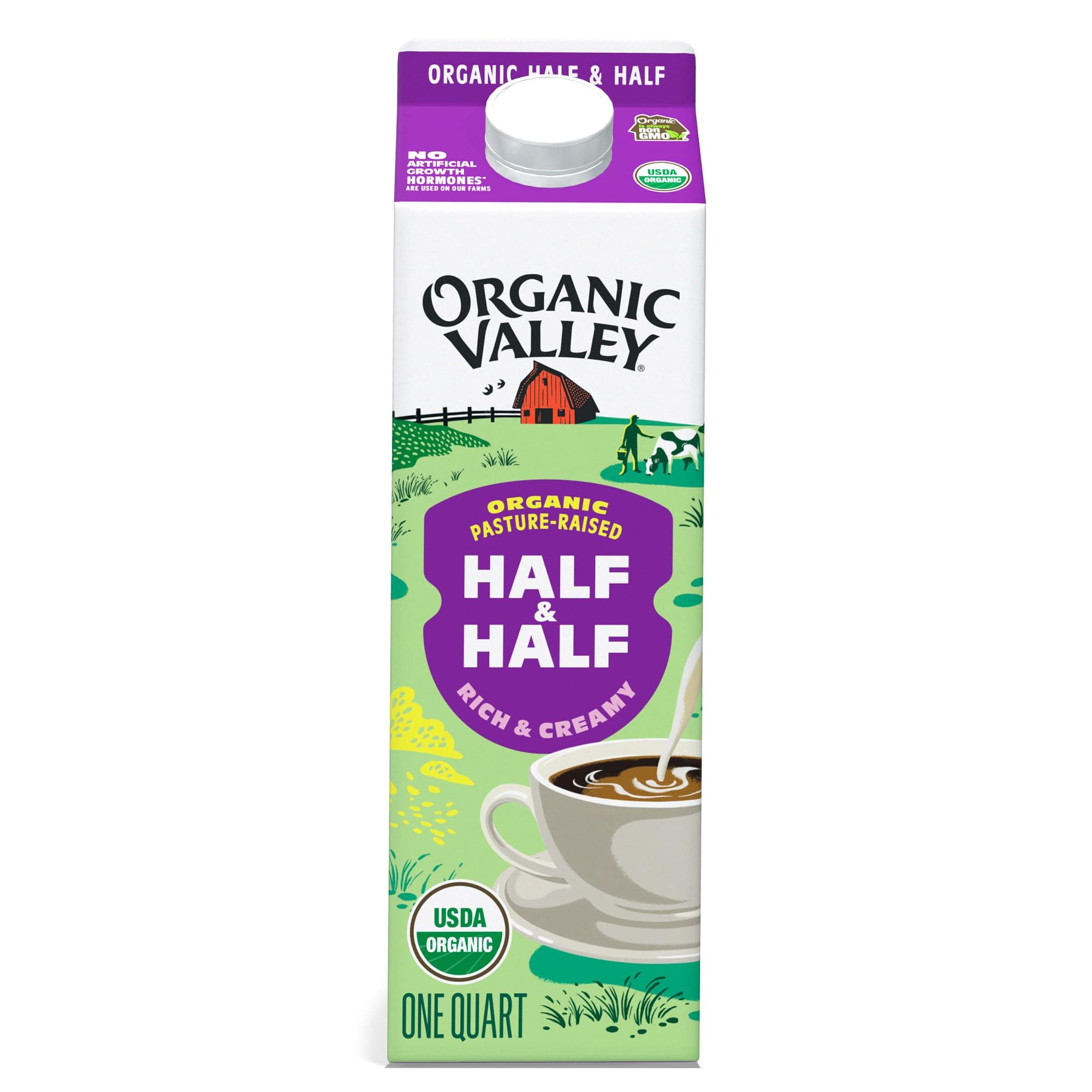 Organic Half & Half, 32oz