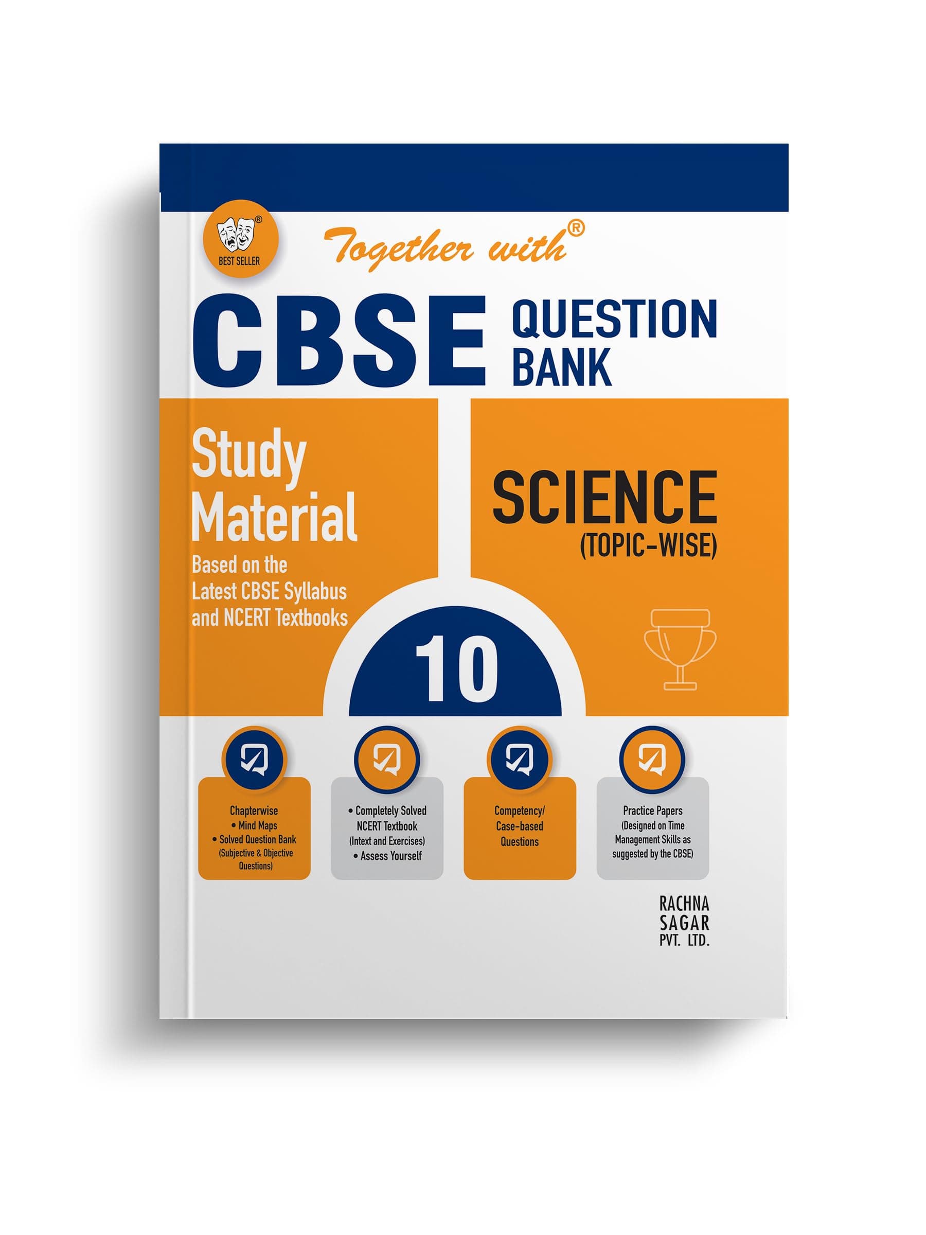 Together With CBSE Class 10 Science Solved Question Bank & Practice Papers (Chapterwise & Topicwise) Exam 2023-24