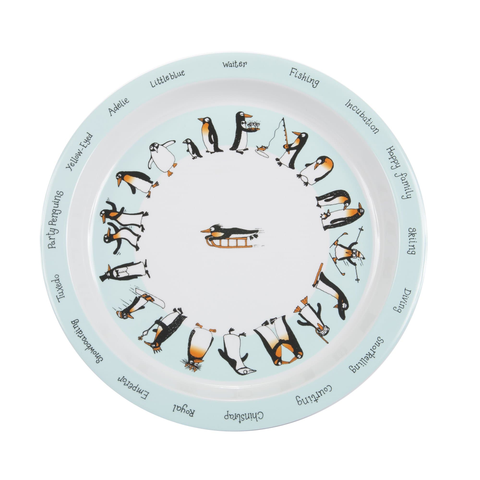 Tyrrell Katz Penguins Plate