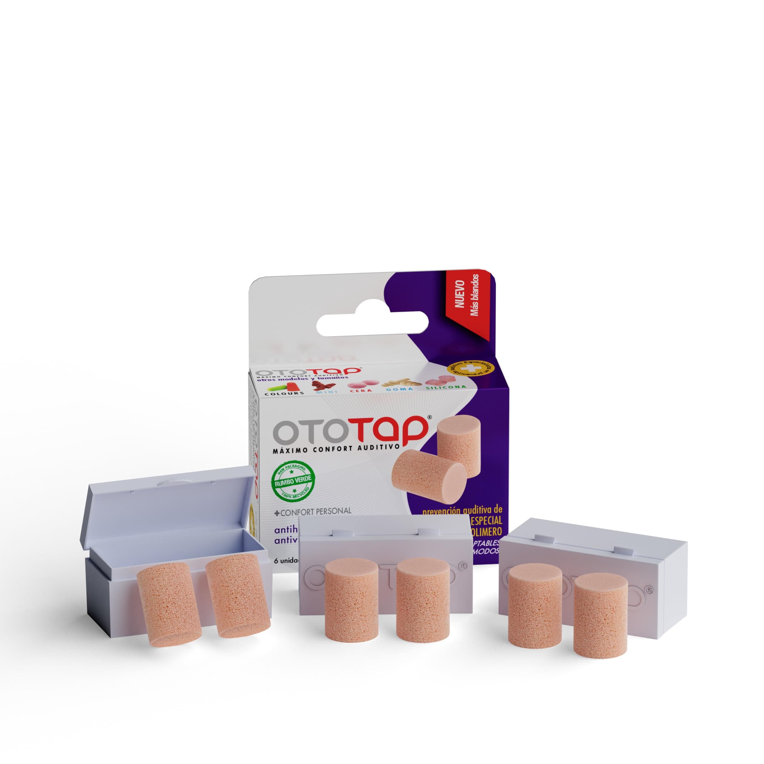 Eurolab – OTO-TAP Foam 6 Units