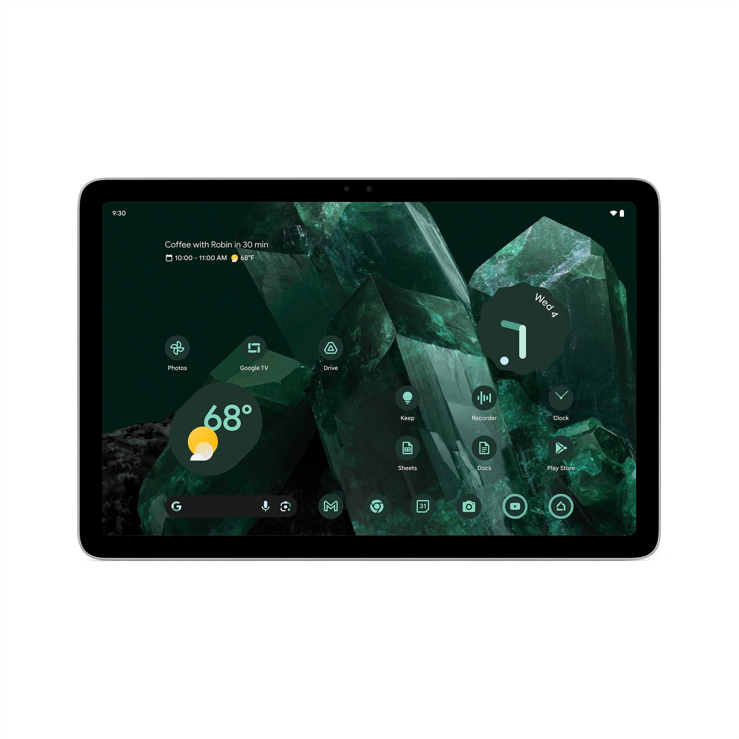 Google Pixel Tablet Android Tablet with 11 Inch Screen and Hazel 8GB RAM 128GB Long Life Battery