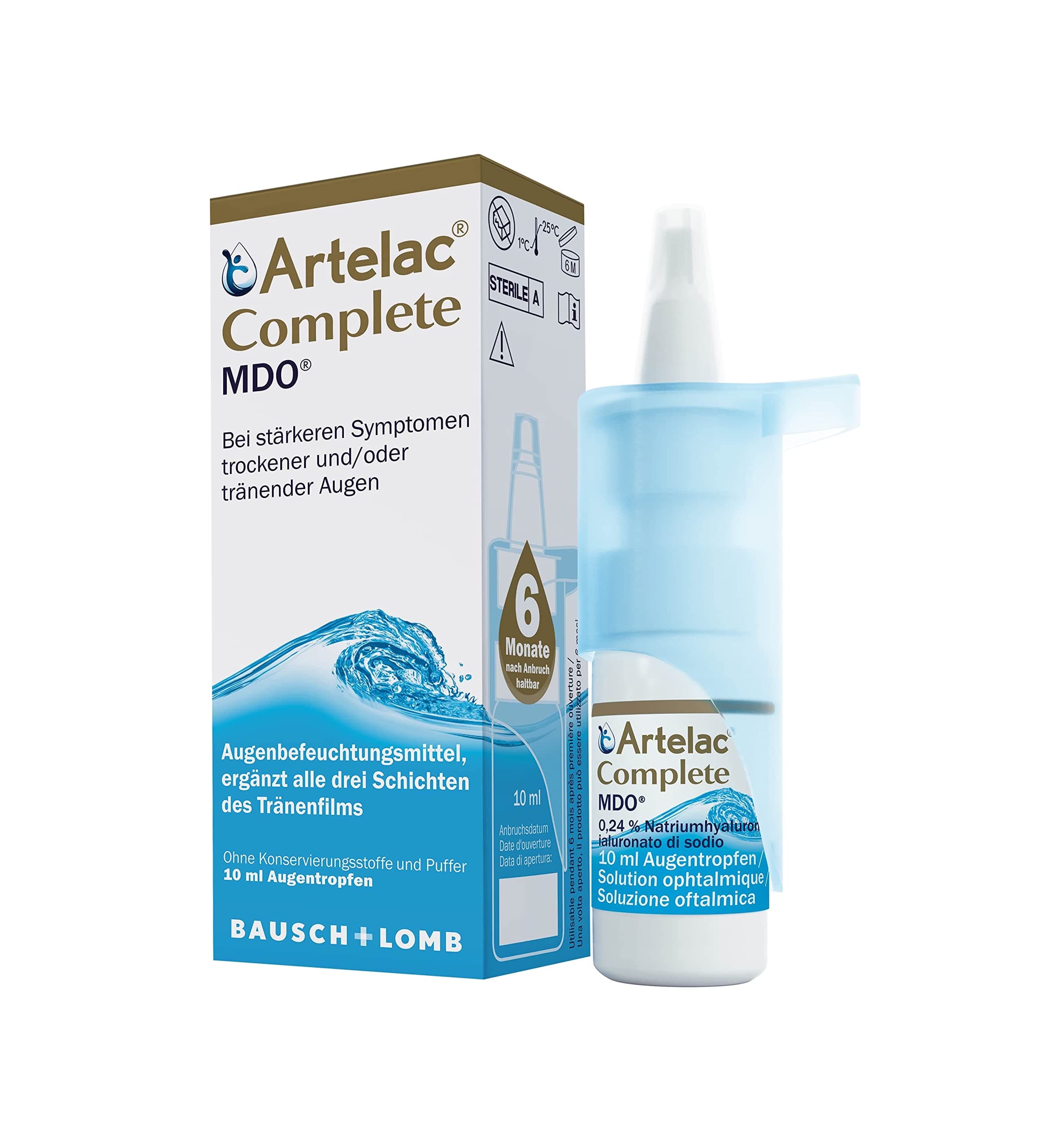 Complete MDO Augentropfen, 10 ml Solution