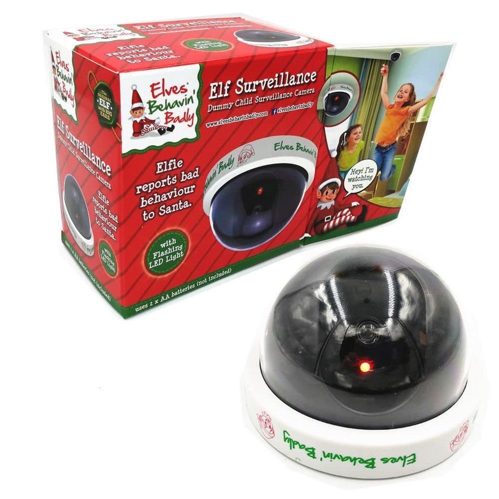Elf Surveillance Santa Camera - Dummy CCTV Camera