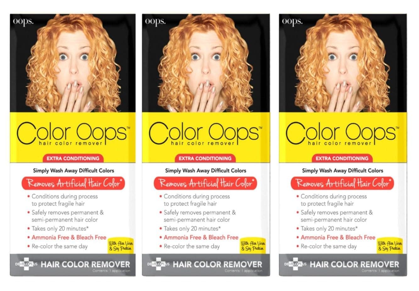 Color Oops Color Remover Extra Conditioning 4oz. (3 Pack)