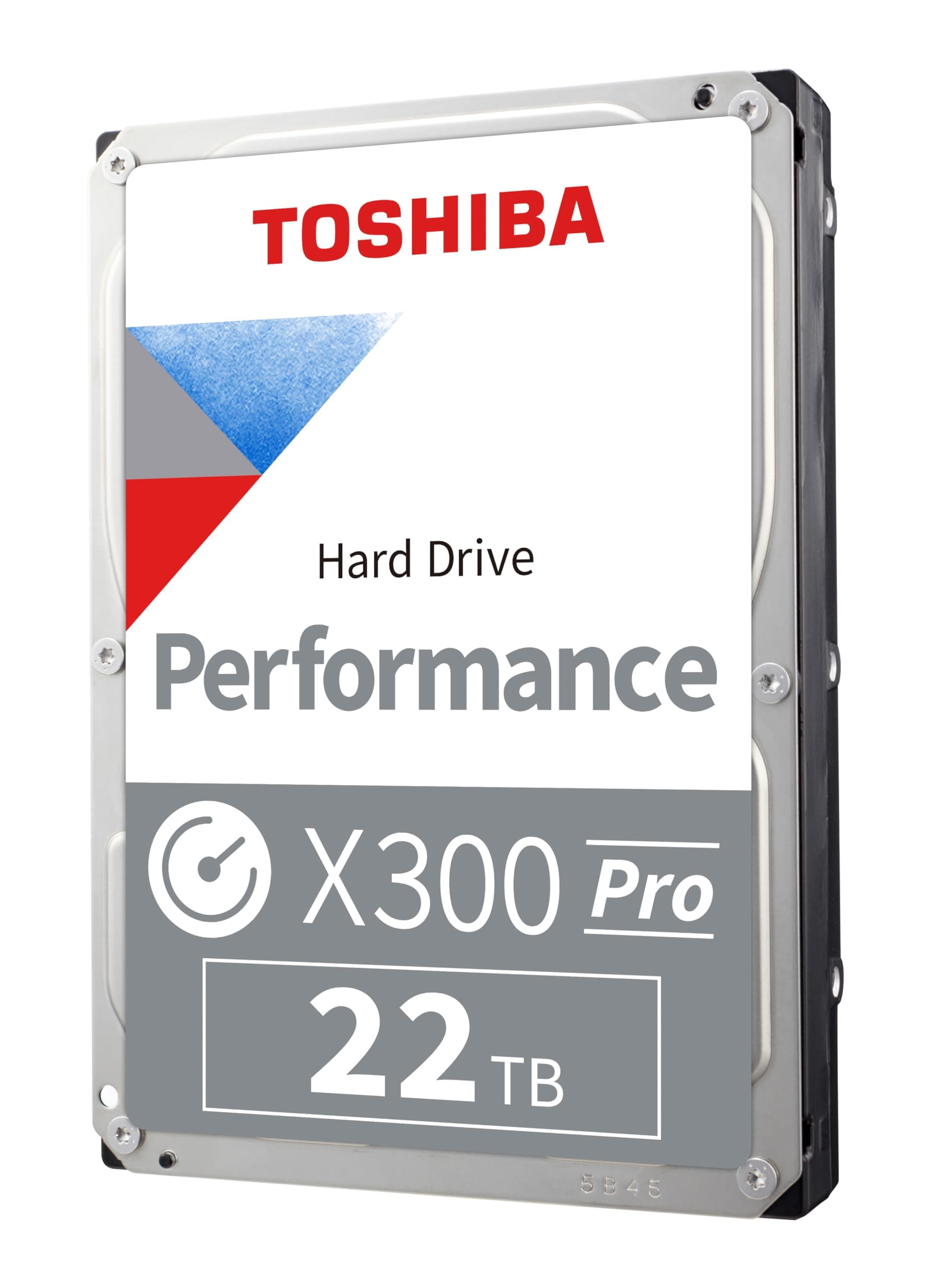 X300 PRO 22TB High Workload Performance for Creative Professionals 3.5-Inch Internal Hard Drive – Up to 300 TB/Year Workload Rate CMR SATA 6 Gb/s 7200 RPM 512 MB Cache - HDWR62CXZSTB
