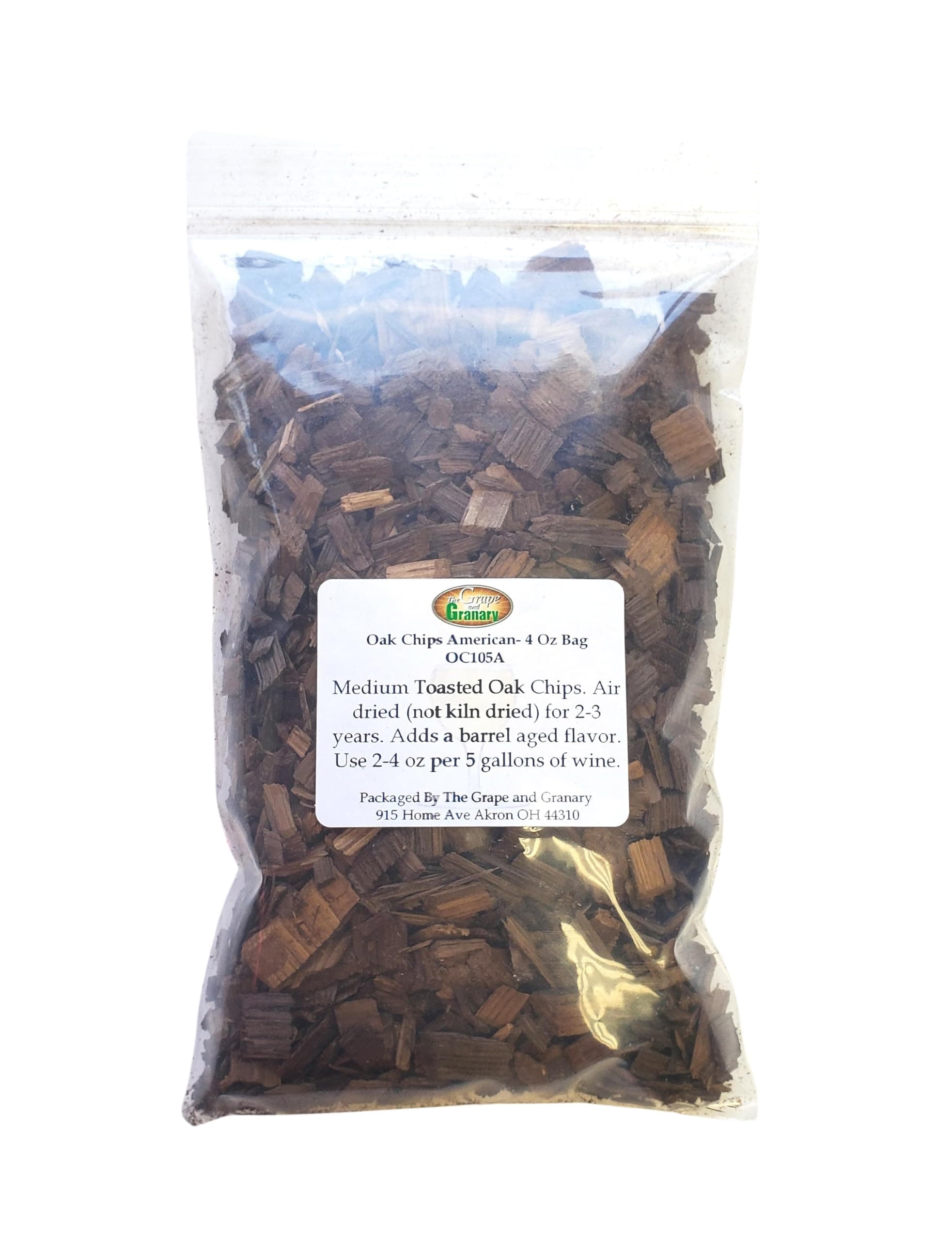 Oak Chips- American 4 oz- Medium Toast