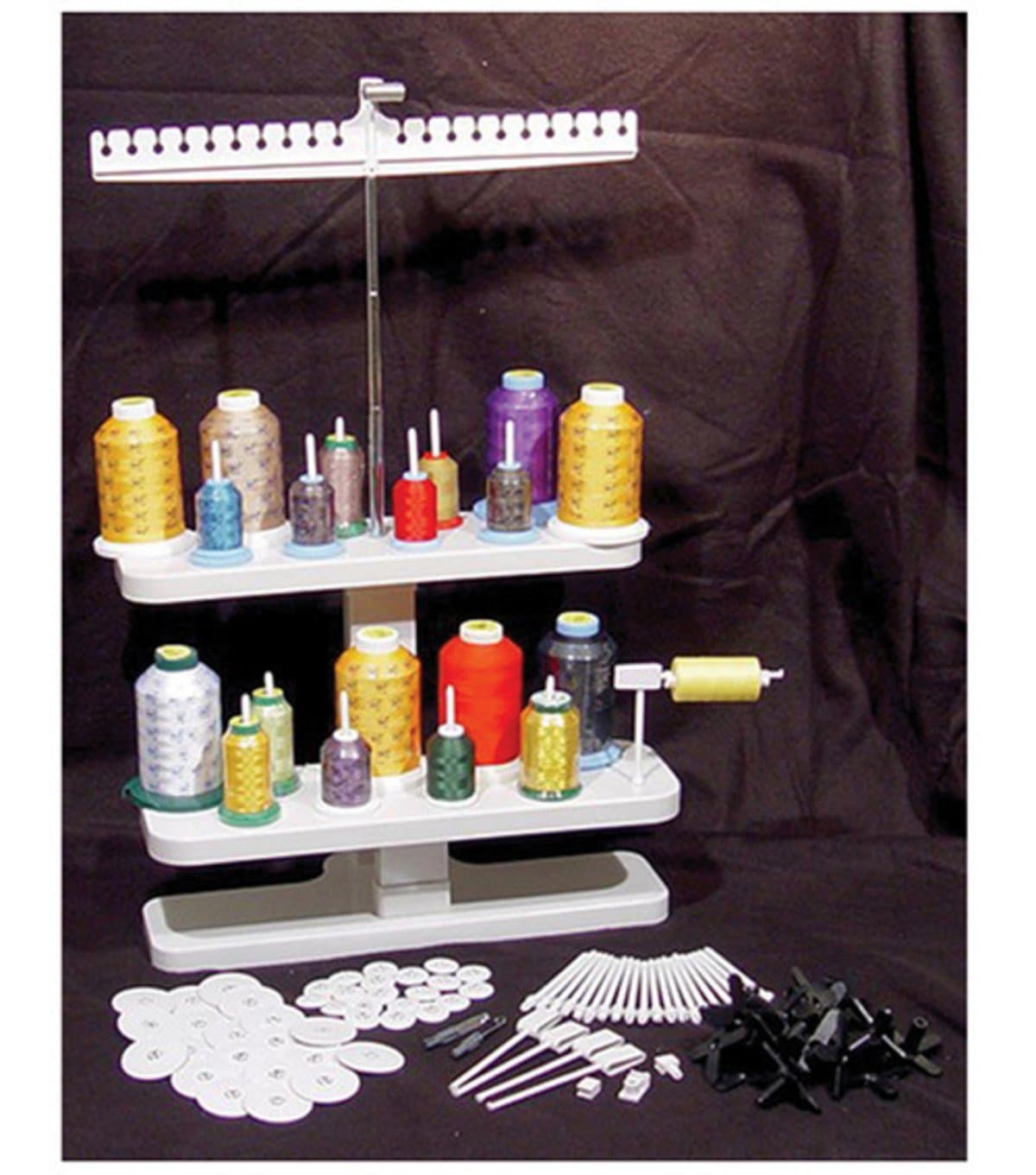 The 20 Spool Thread Stand- Grey