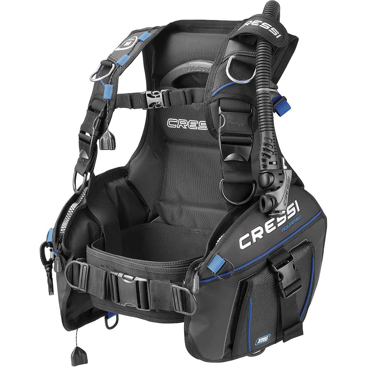 Cressi Scuba Diving Buoyancy Compensator Device Fully Accessorized, Designed for Intense Use | Aquapro: Designed in Italy
