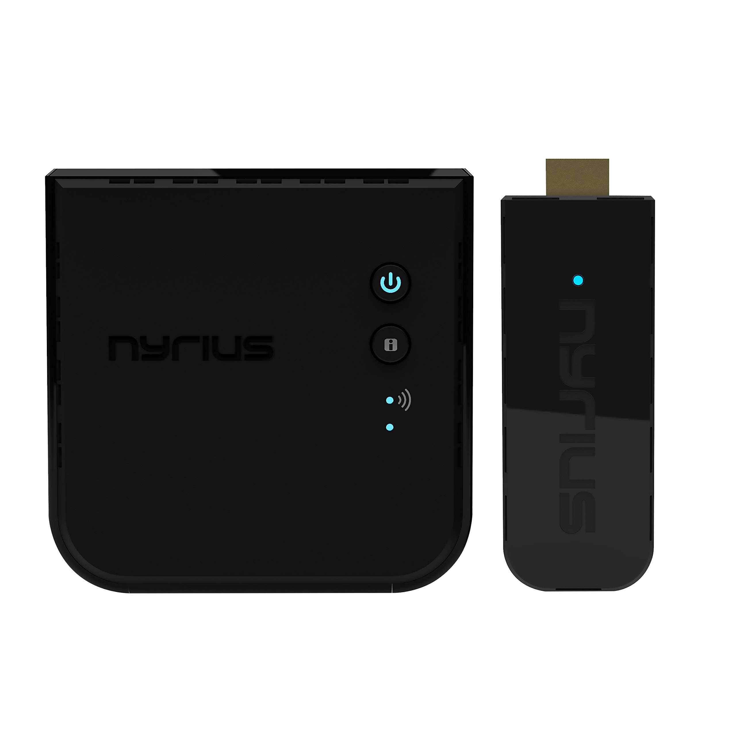 Aries Pro+ Wireless HDMI Video Transmitter & Receiver to Stream 1080p Video up to 165ft from Laptop, PC, Cable Box, Game Console, DSLR Camera to a TV, Projector or Boardroom Screen (NPCS650)