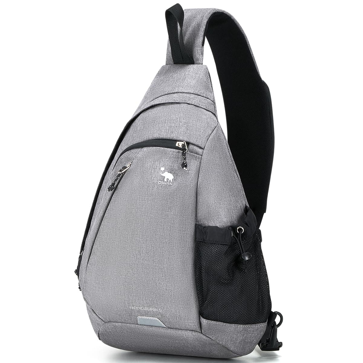 OIWAS One Strap Backpack for Men Single Strap Backpack Sling Bag Crossbody Shoulder Daypack for Boys Women