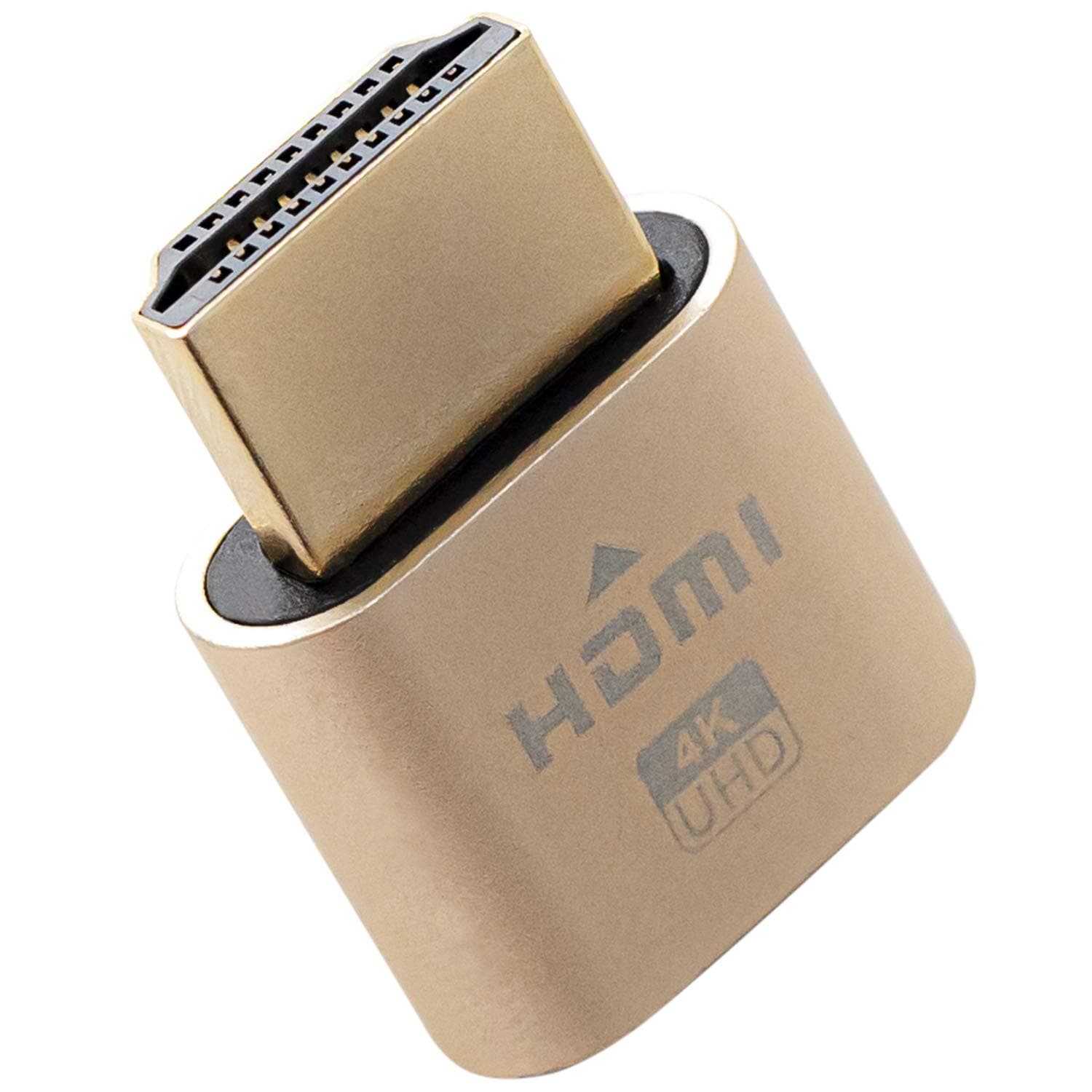 HDMI Dummy Plug Headless Ghost Display Emulator DDC EDID New Generation 4K @ 60Hz (Single)