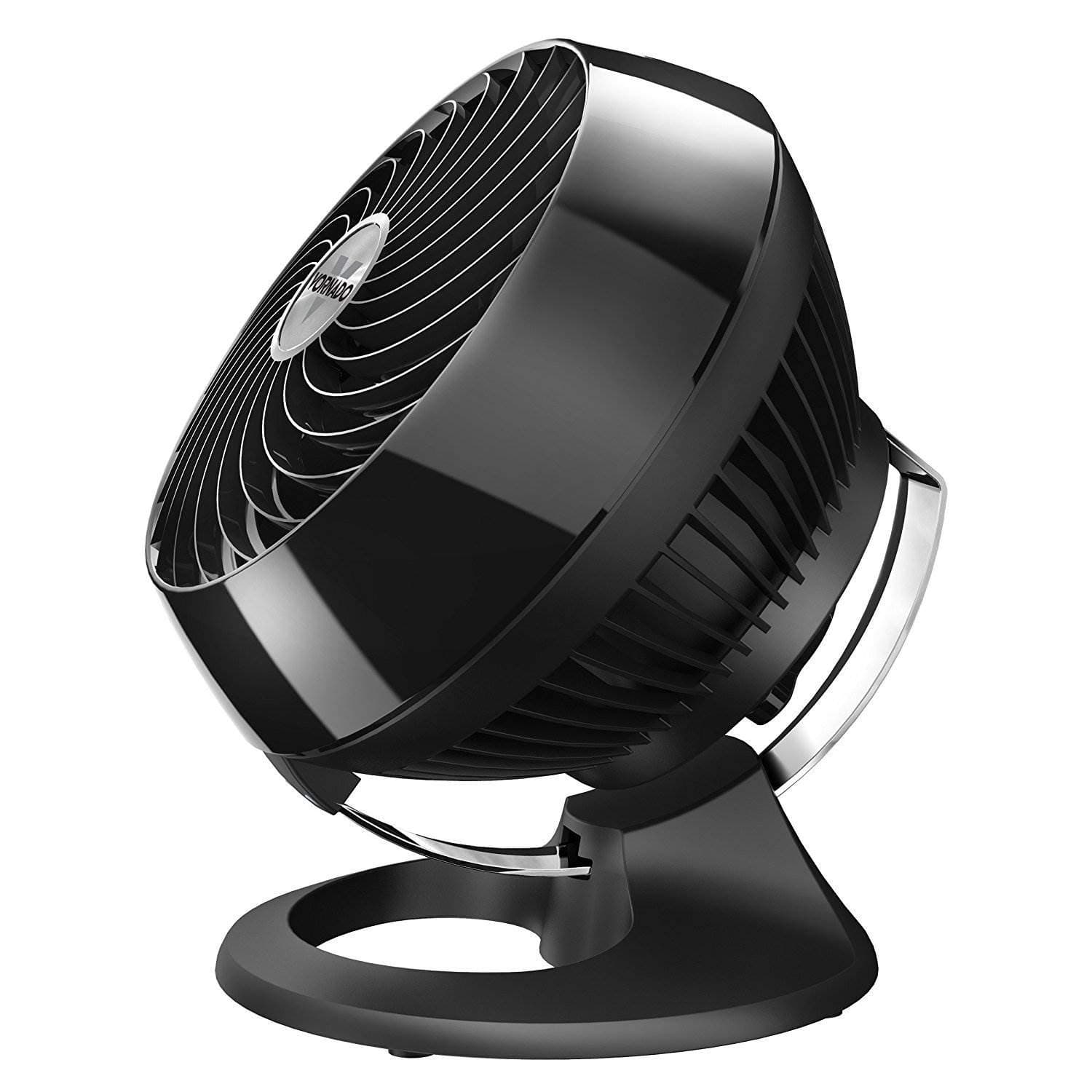 460 Whole Room Air Circulator, Small Fan with 3 Speed Settings, Powerful Cooling Fan, Adjustable Tilt, Easy to Clean, Quiet for Home, Office, Bedroom, Black