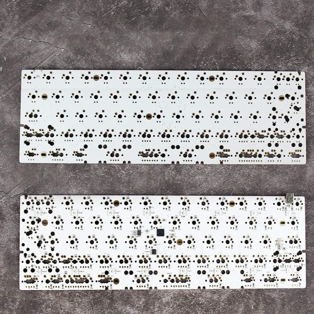 DZ60 Custom Mechanical Keyboard PCB 60% Keyboard Support Arrow Key Type-C/Mini-USB (Mini USB)