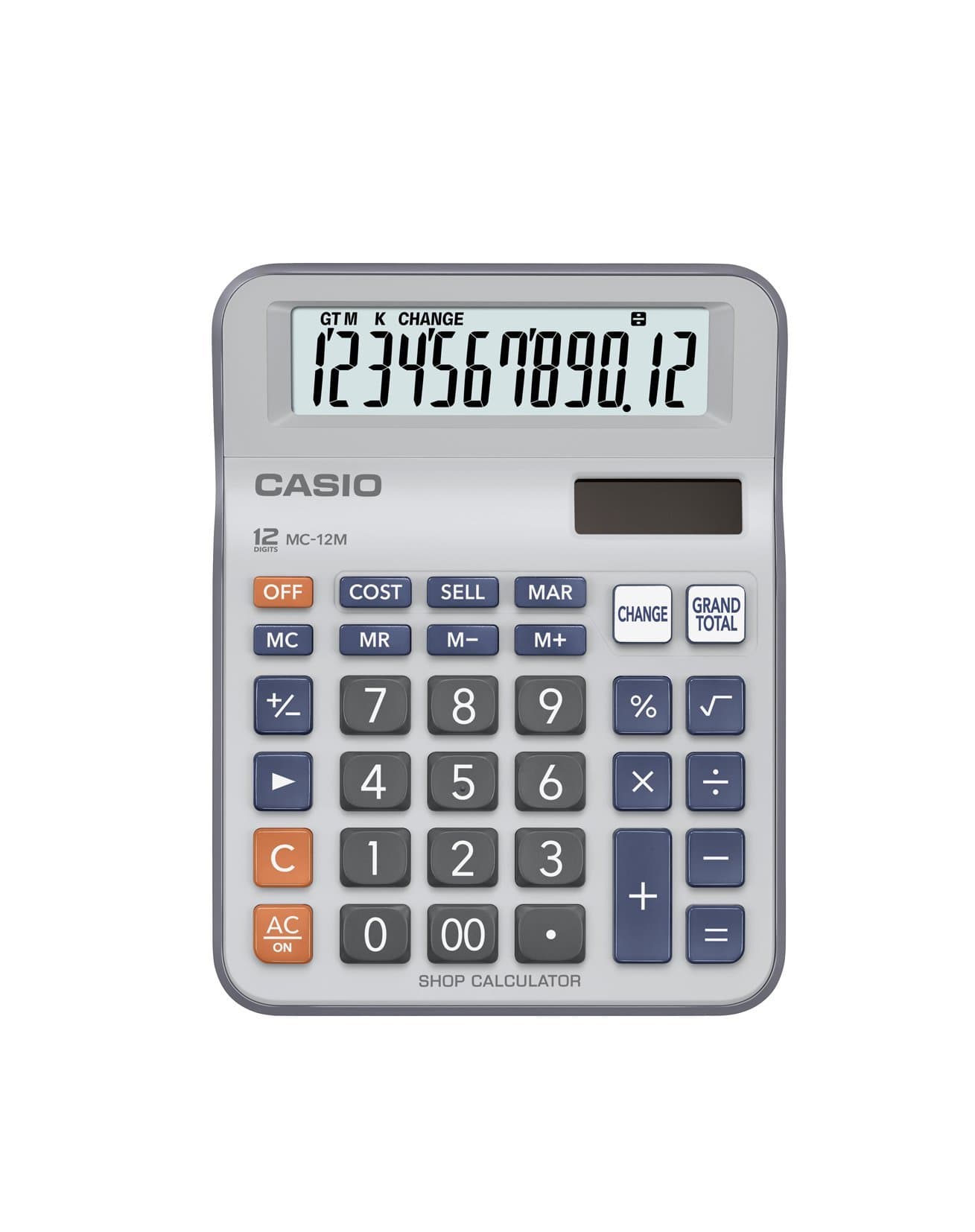 Casio Mc 12M 12 Digit Desktop Calculator