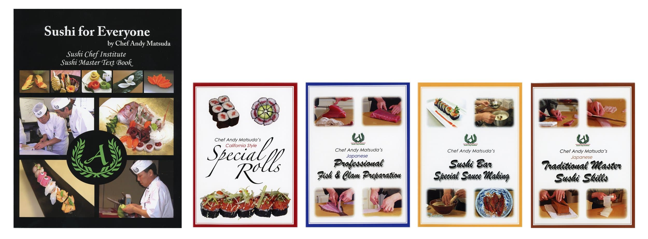 Professional Sushi Chef DVD & Textbook Bundle