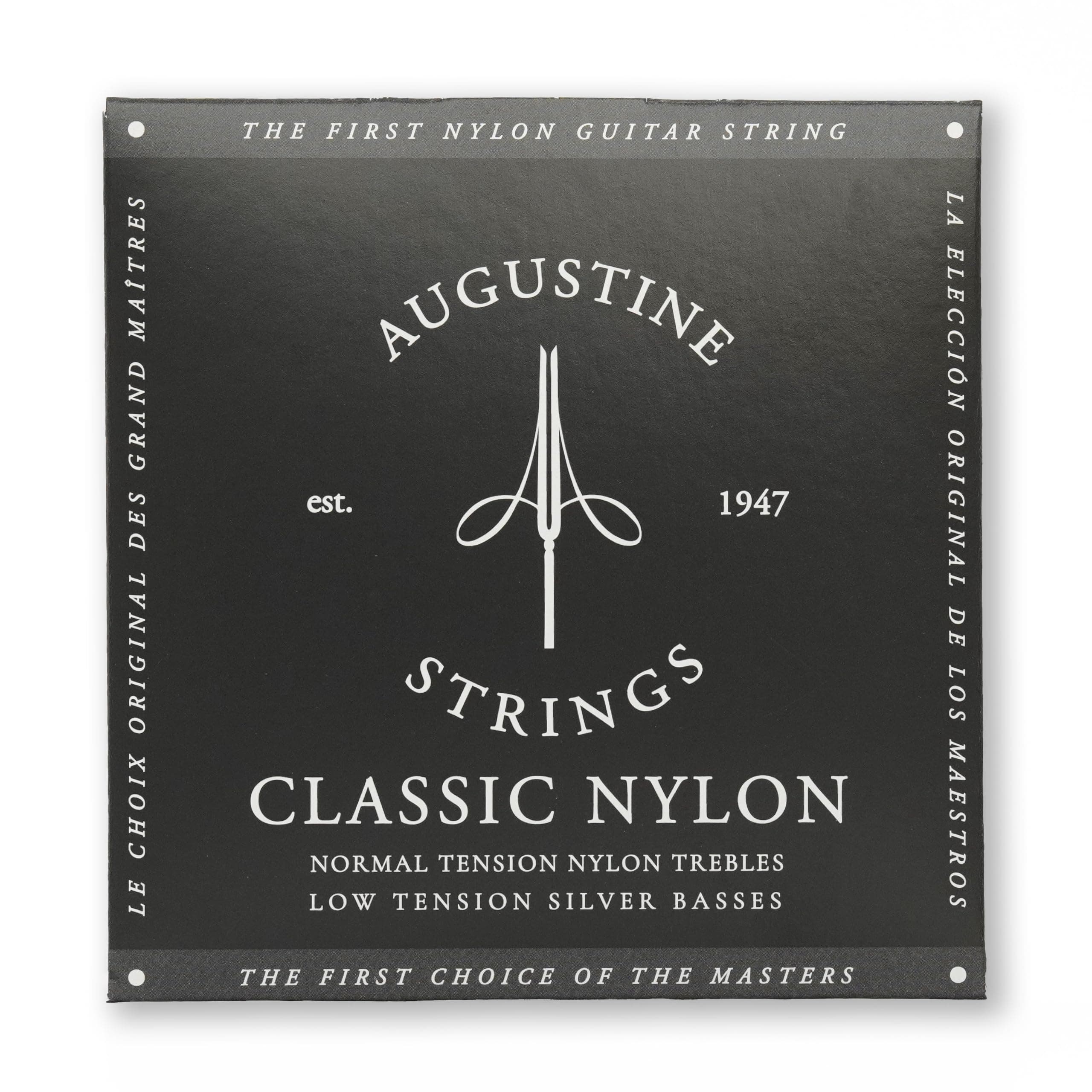 Augustine Classic Black Set Silver-Plated Classical Guitar Strings