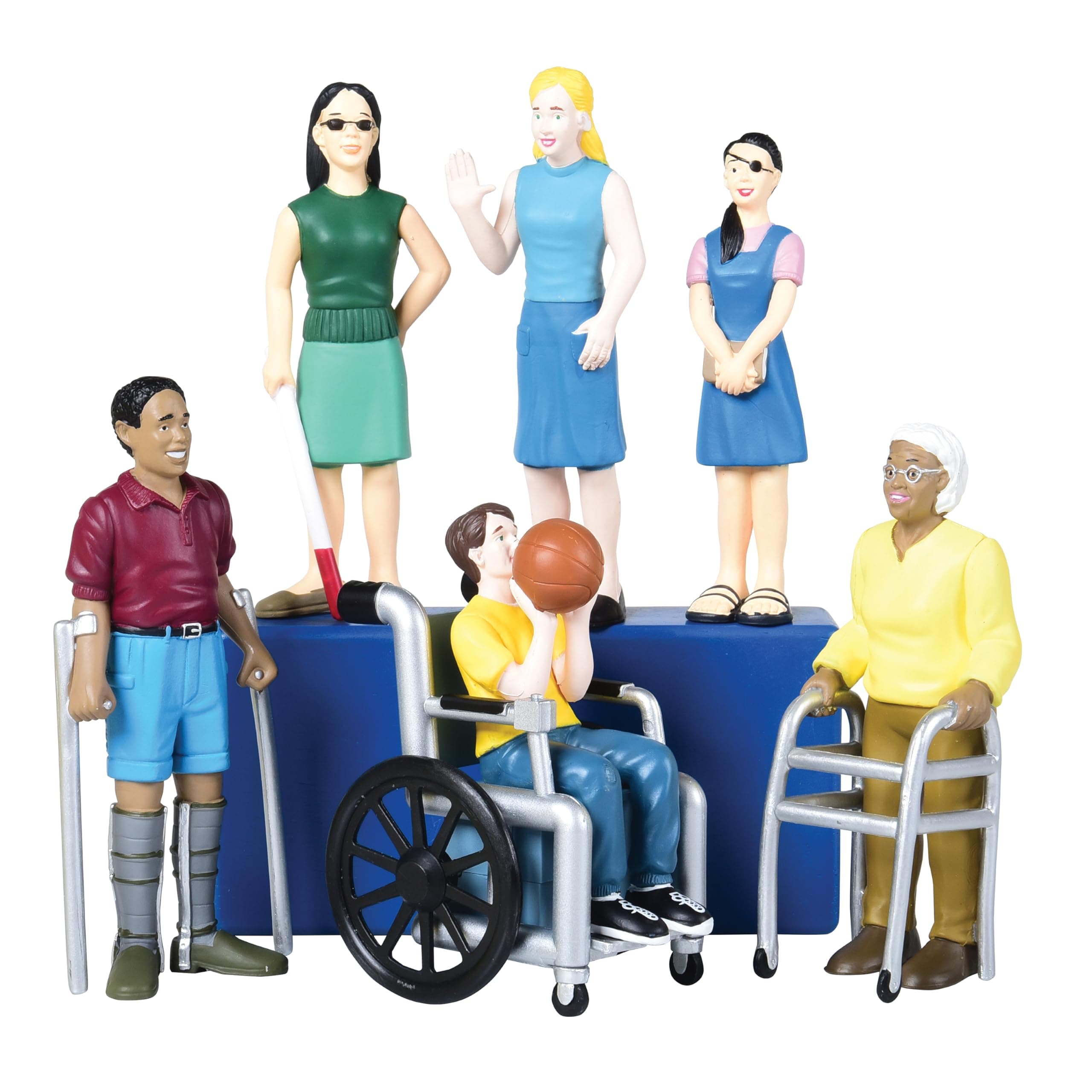 Constructive Playthings Pretend & Play - Friends with Diverse Abilities Set