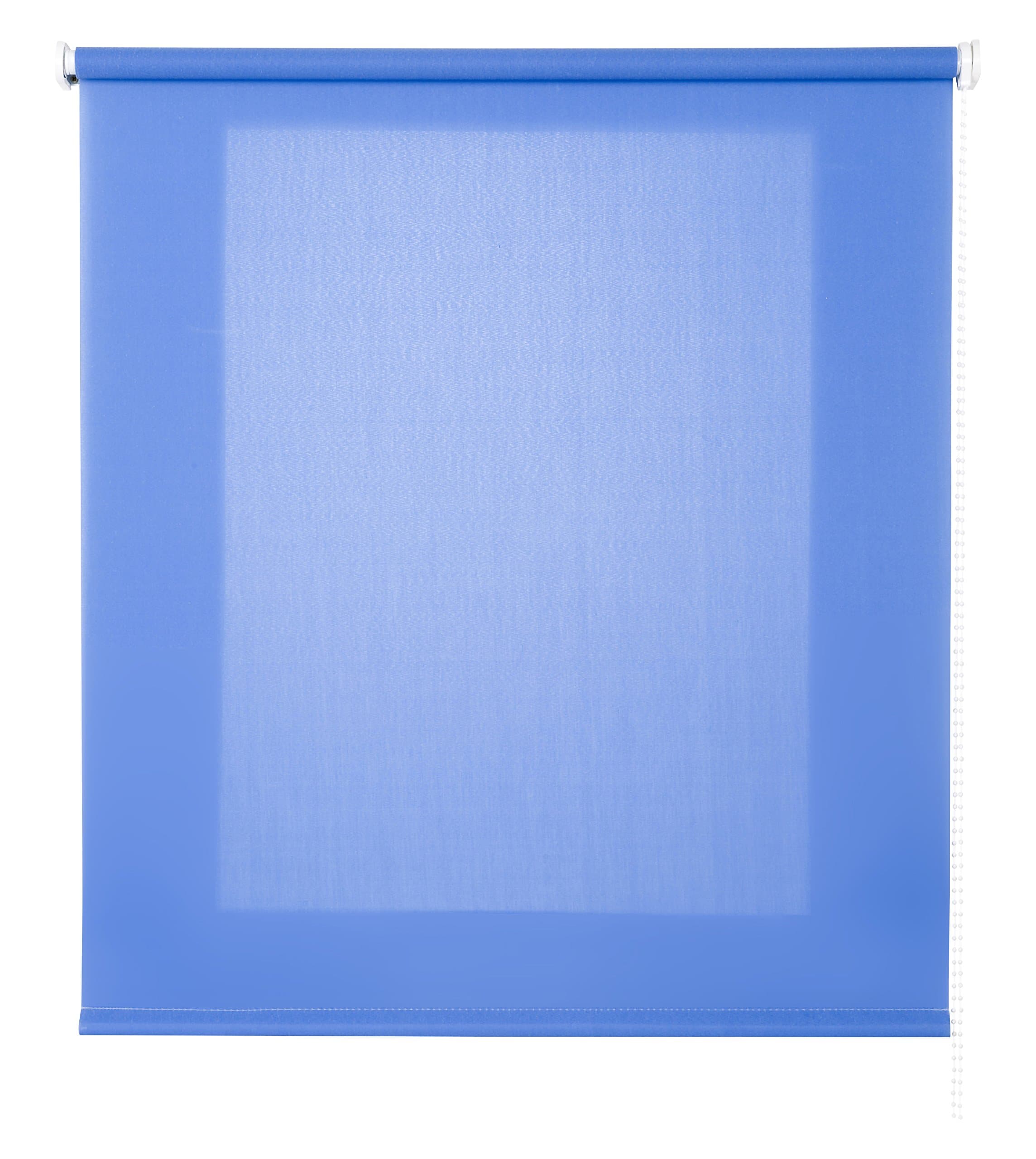 Estores Basic - Translucent Roller Blind, Blue 90x6x250 cm blue