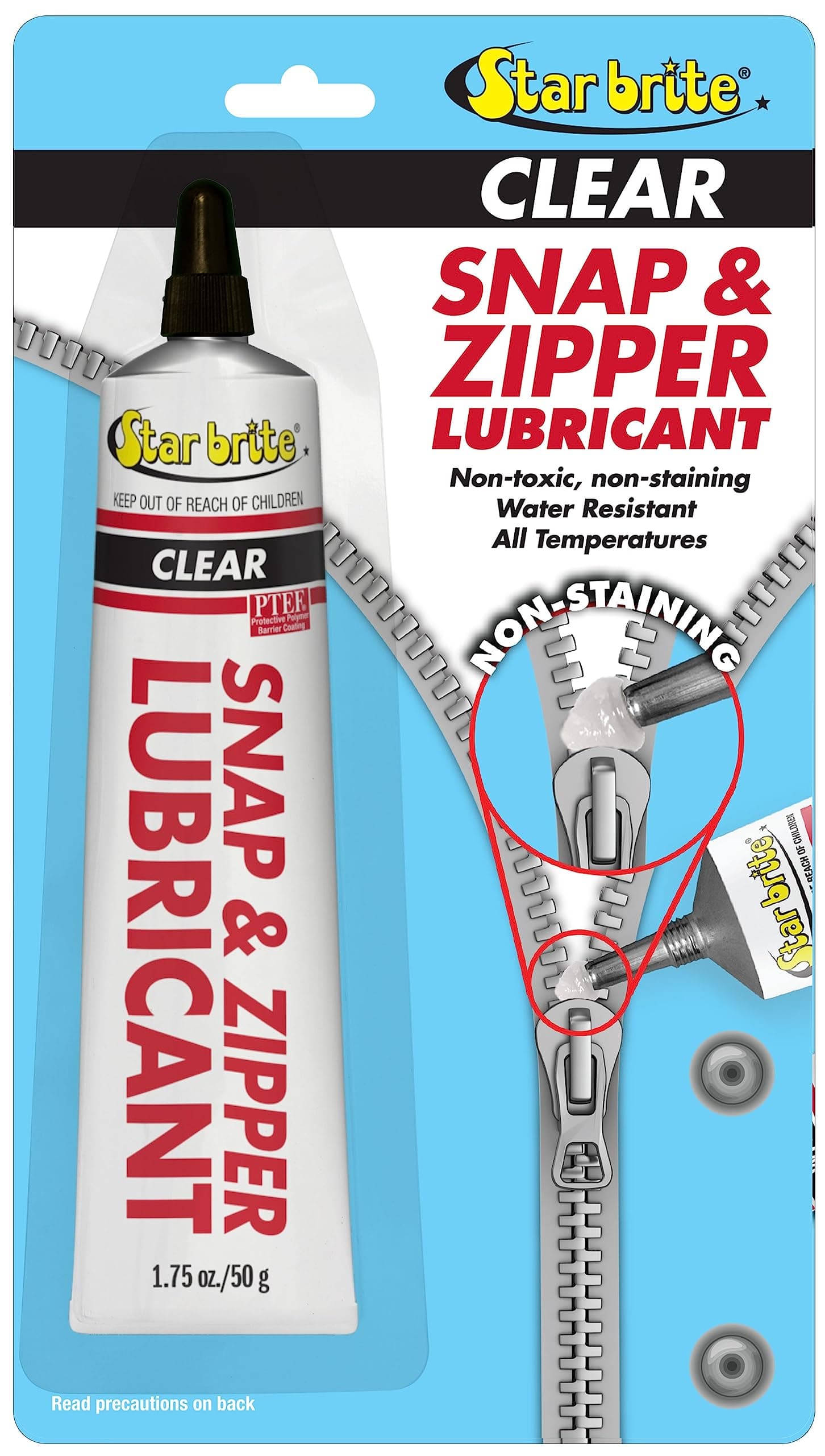 Snap & Zipper Lube