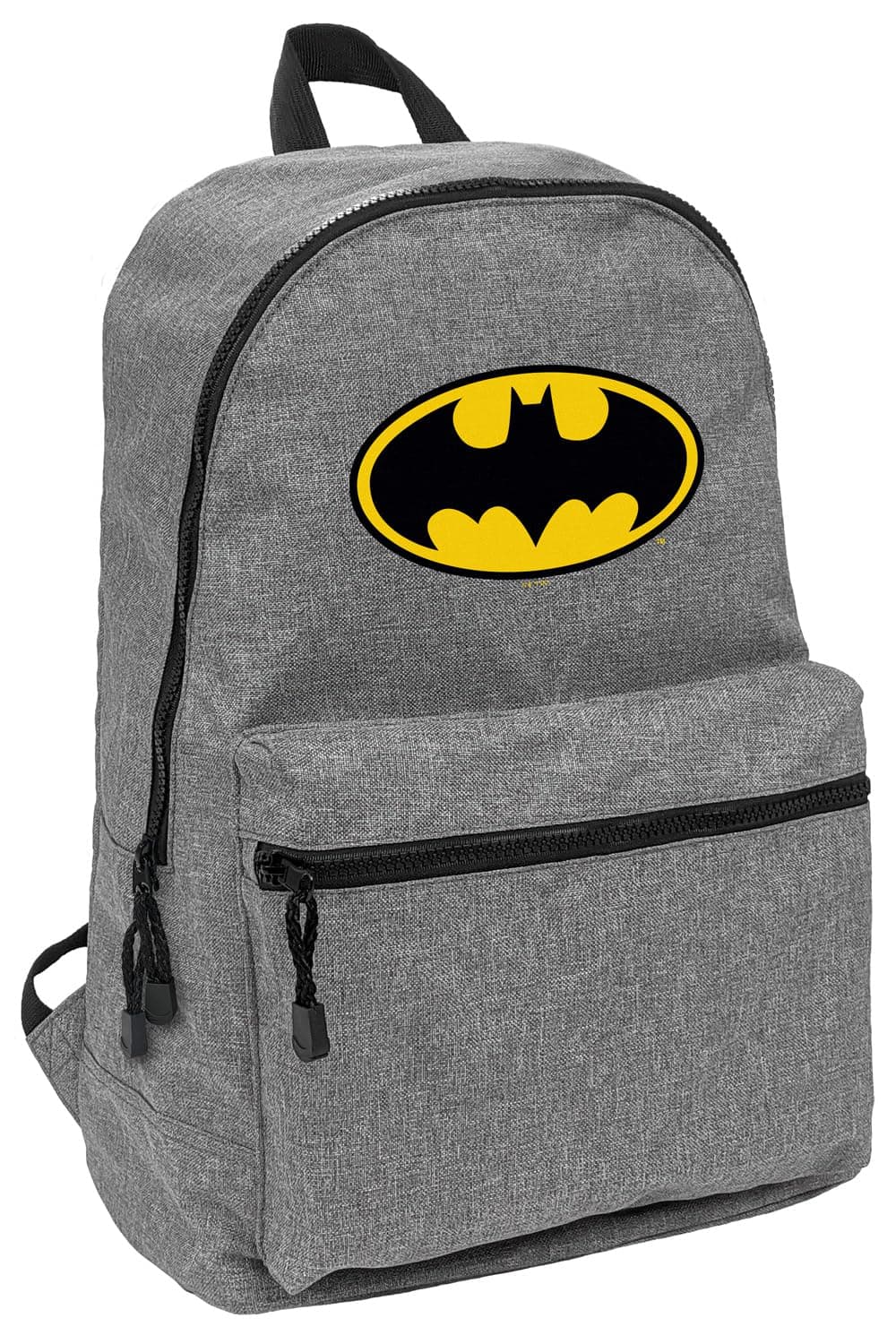 Batman Classic Bat Shield Logo Lightweight Backpack for Work School Daily Use Packable for Travel
