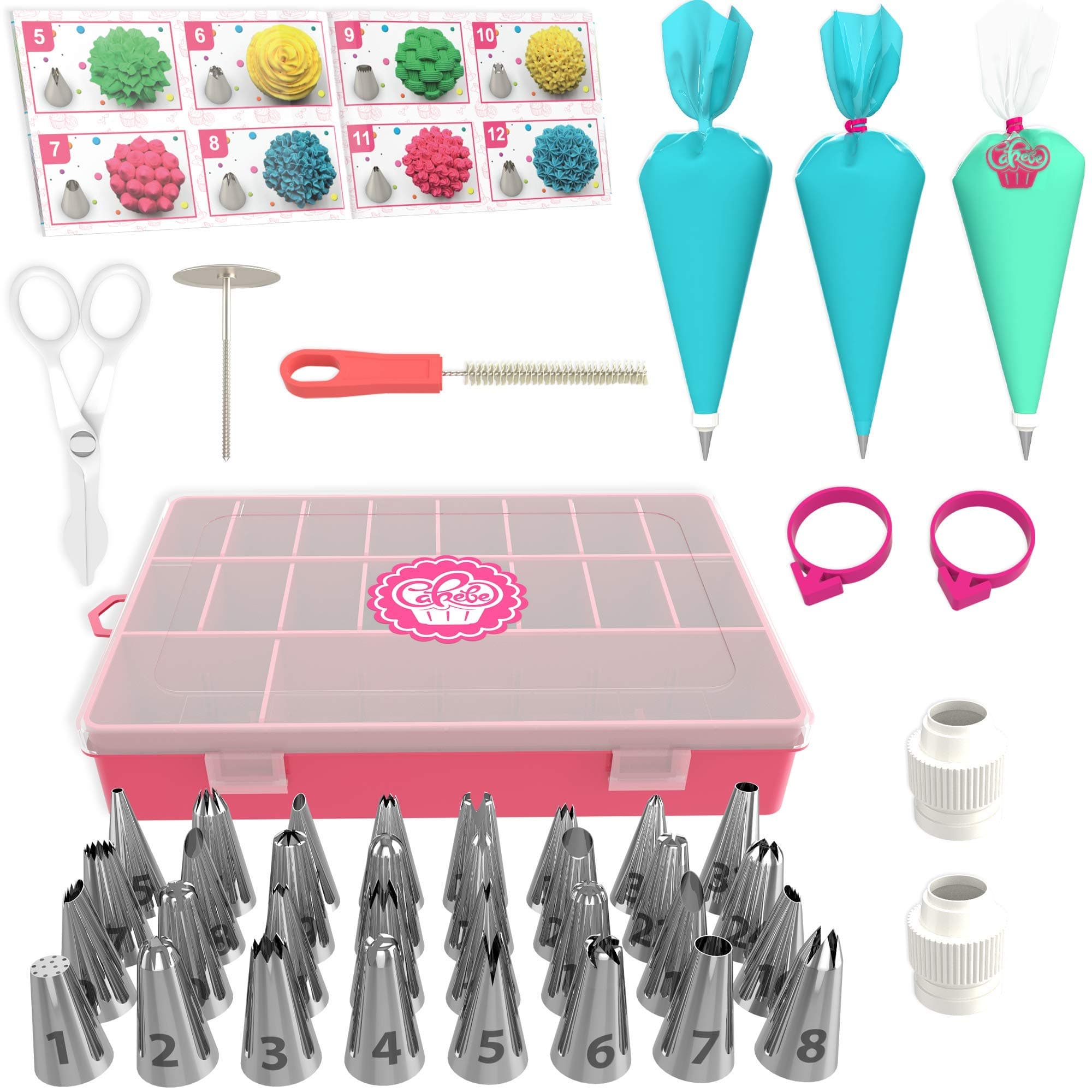 Cakebe 52 pcs Cake Decorating Kit