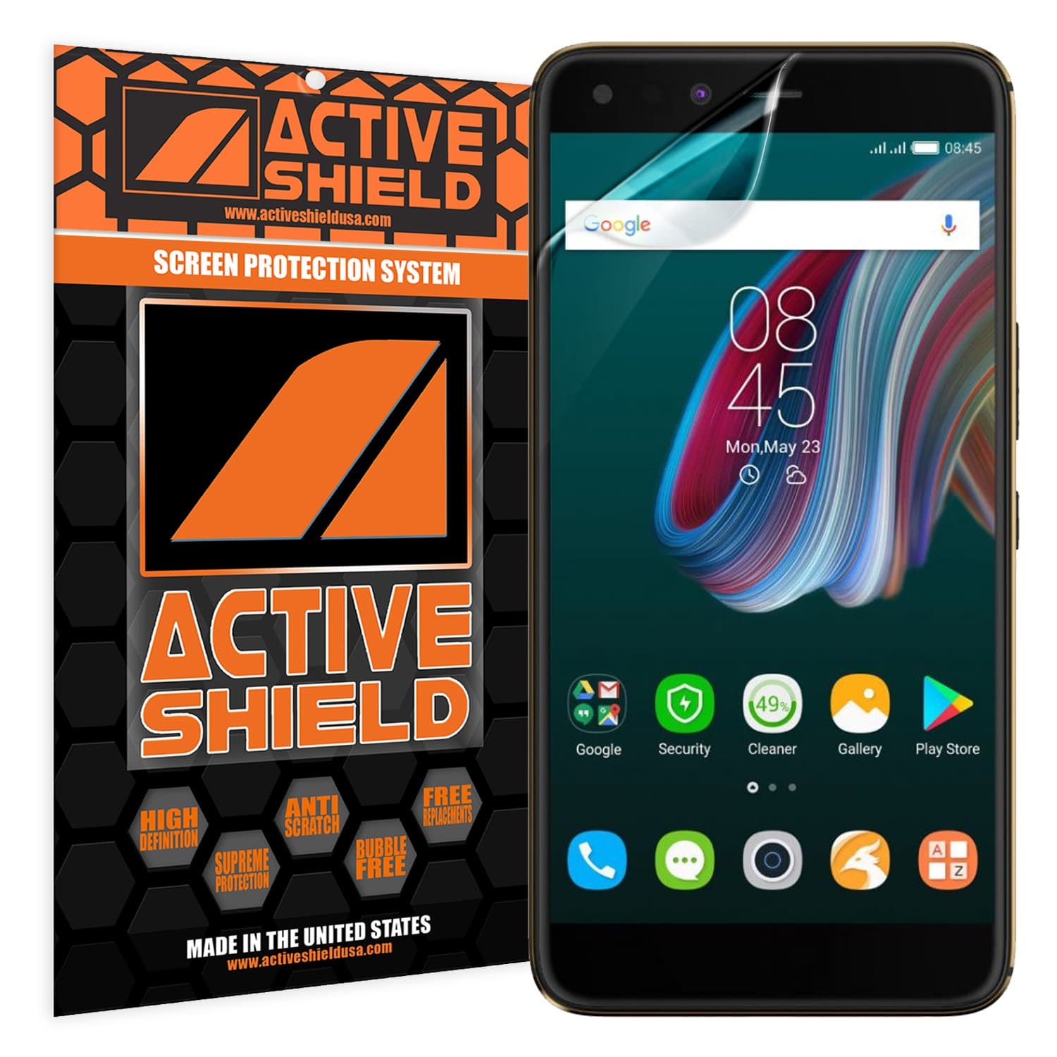 Infinix Zero 5 (2 Pack) Active Shield Screen Protector All Weather Premium HD Anti Scratch Film