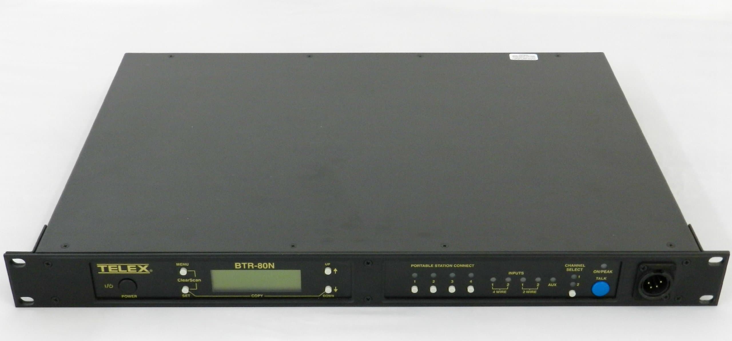 TELEX BTR80N/TR80N AUDIO INTERCOM SYSTEM, A4M, H3 BAND (Includes 1 BTR-80N-H3 Base Station and 4 TR-80N-H3 Beltpacks)