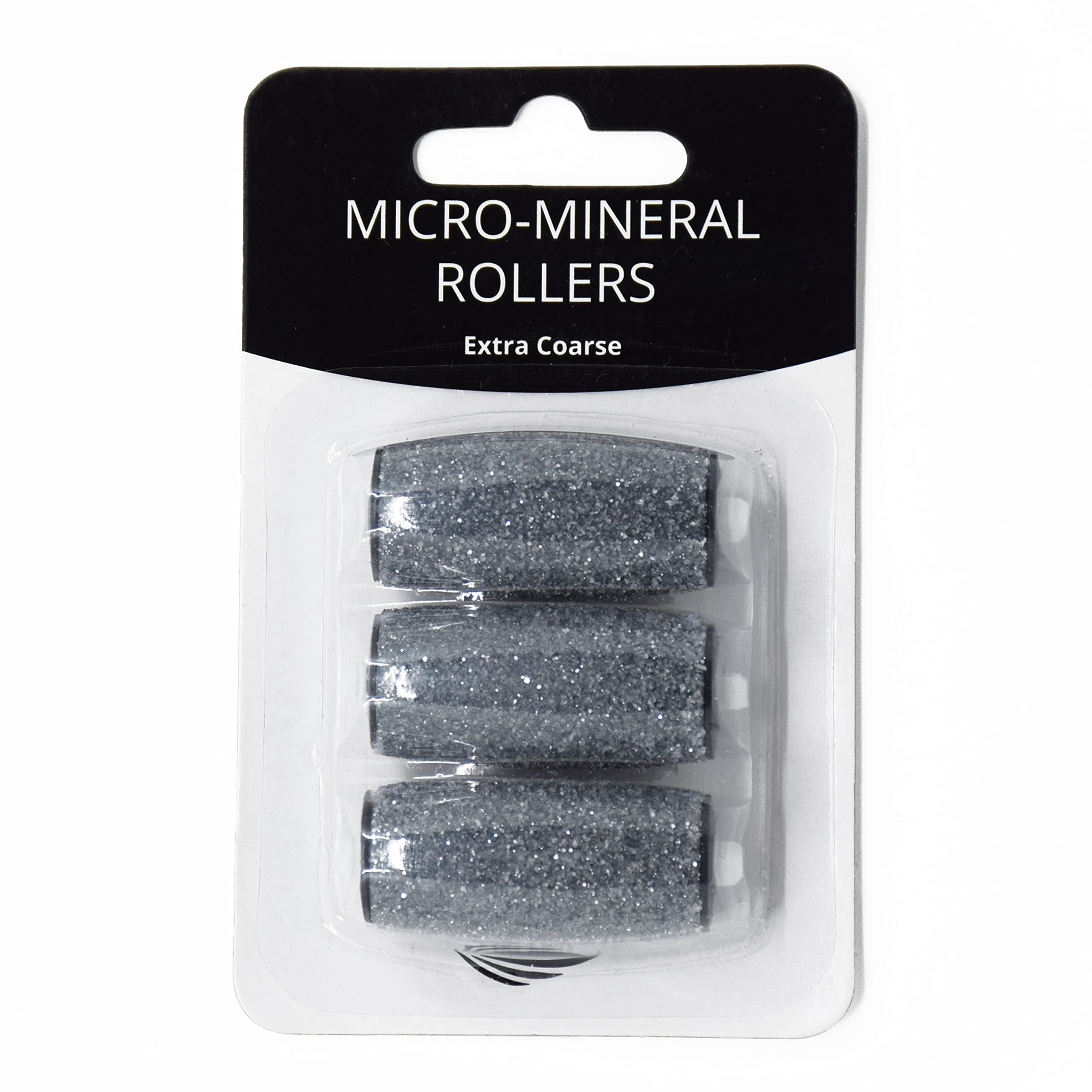 Extra Coarse 3 Refill Rollers by Own Harmony for Electric Callus Remover CR900 - Foot Care for Healthy Feet - Best Pedicure File Tools - Refills 3 Pack Extra Coarse Replacement Roller For Men